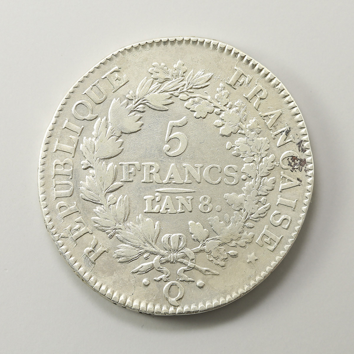 貨幣博物館 | First Republic 第一共和制 5Francs LAN8Q KM-639.8