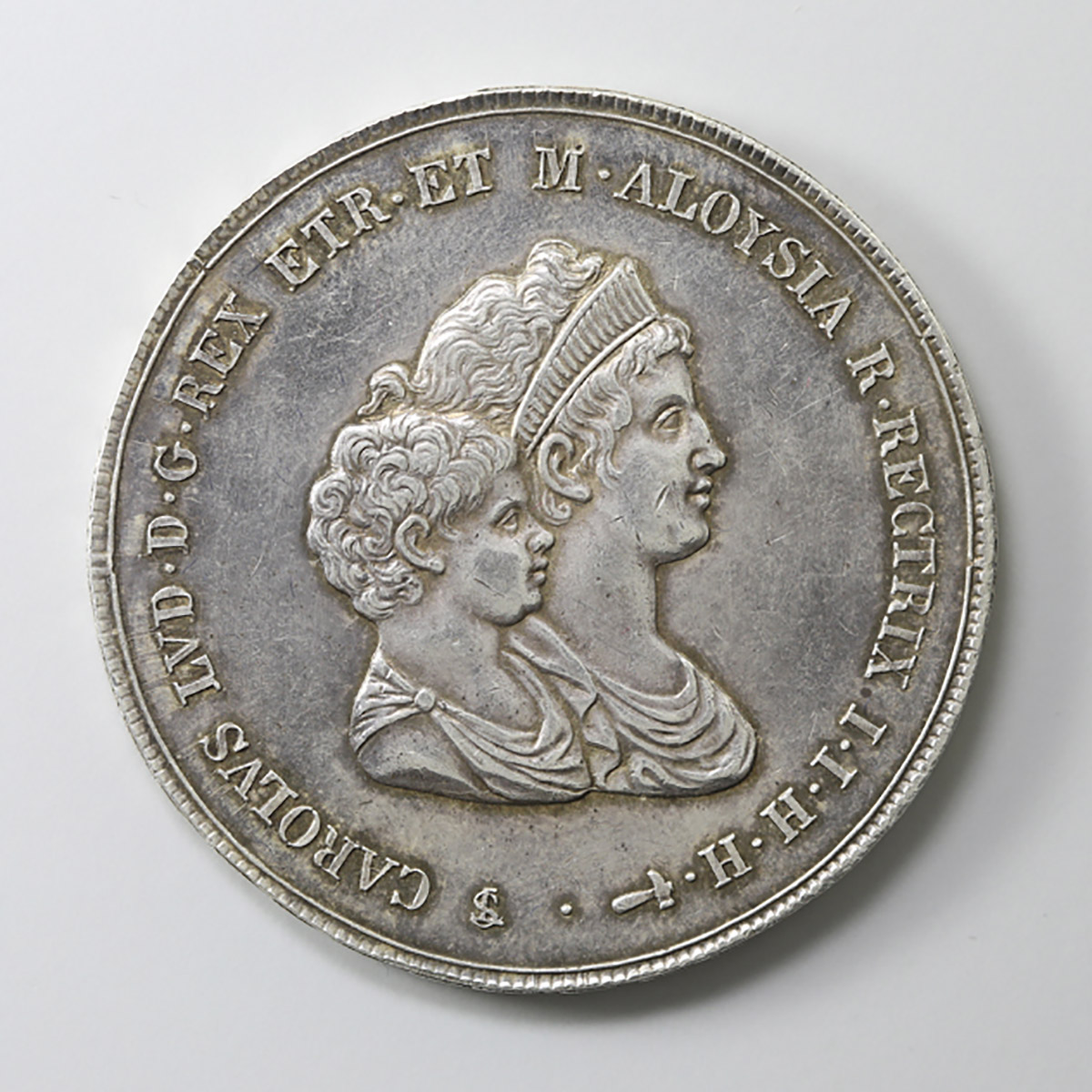 トスカーナ大公国！【マリア様】！銀貨【激レア】【手打ち鋳造】 トスカーナ大公国【マリア様】！銀貨！【激レア】【手打ち鋳造】 貨幣