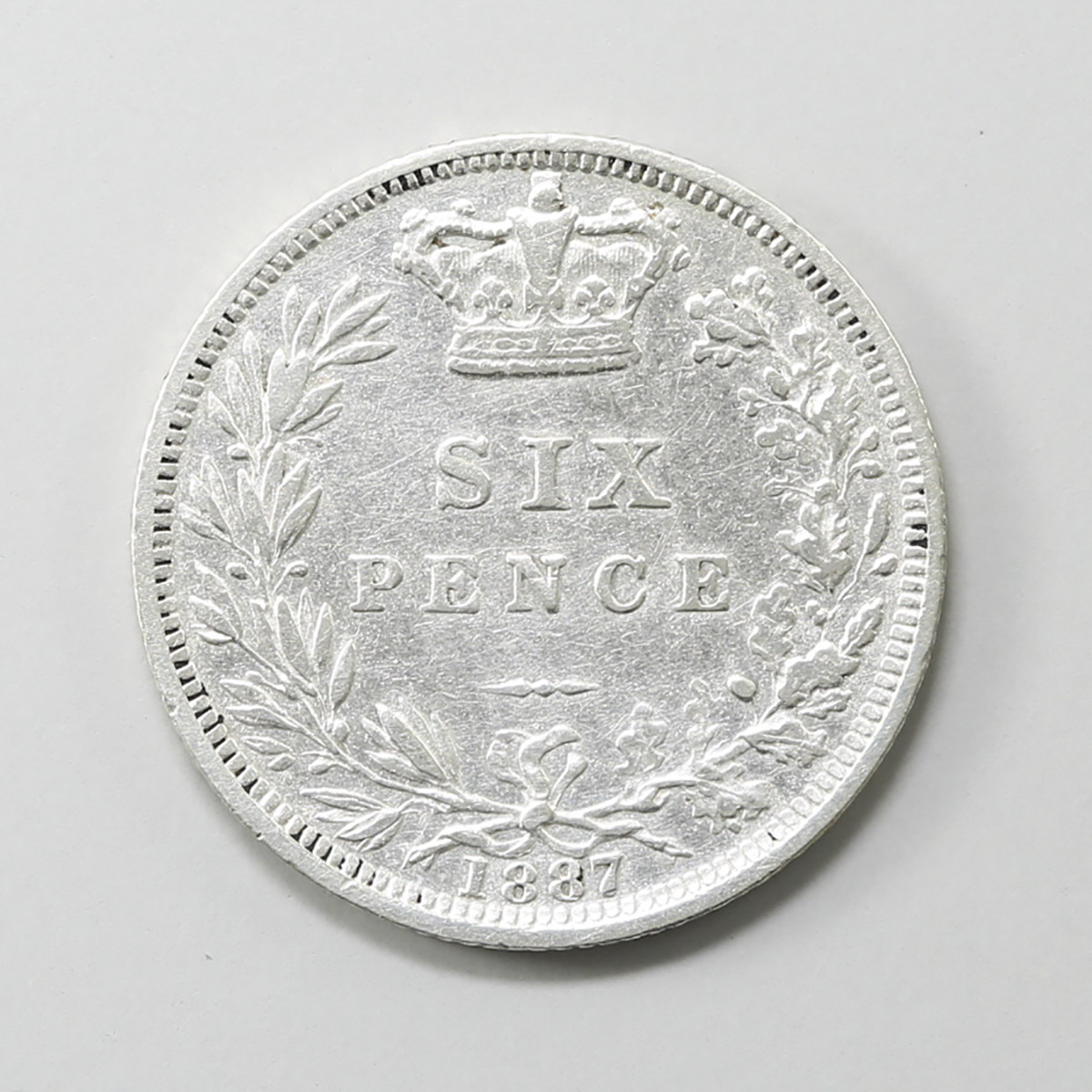 貨幣博物館 | Victoria ヴイクトリア 6Pence 1887
