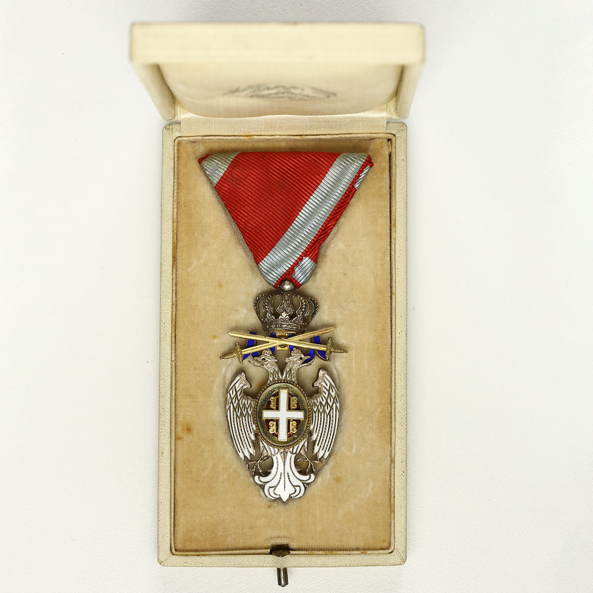 貨幣博物館 Srbija セルビア 白鷲勲章 オリジナル箱付き 美品 極美品