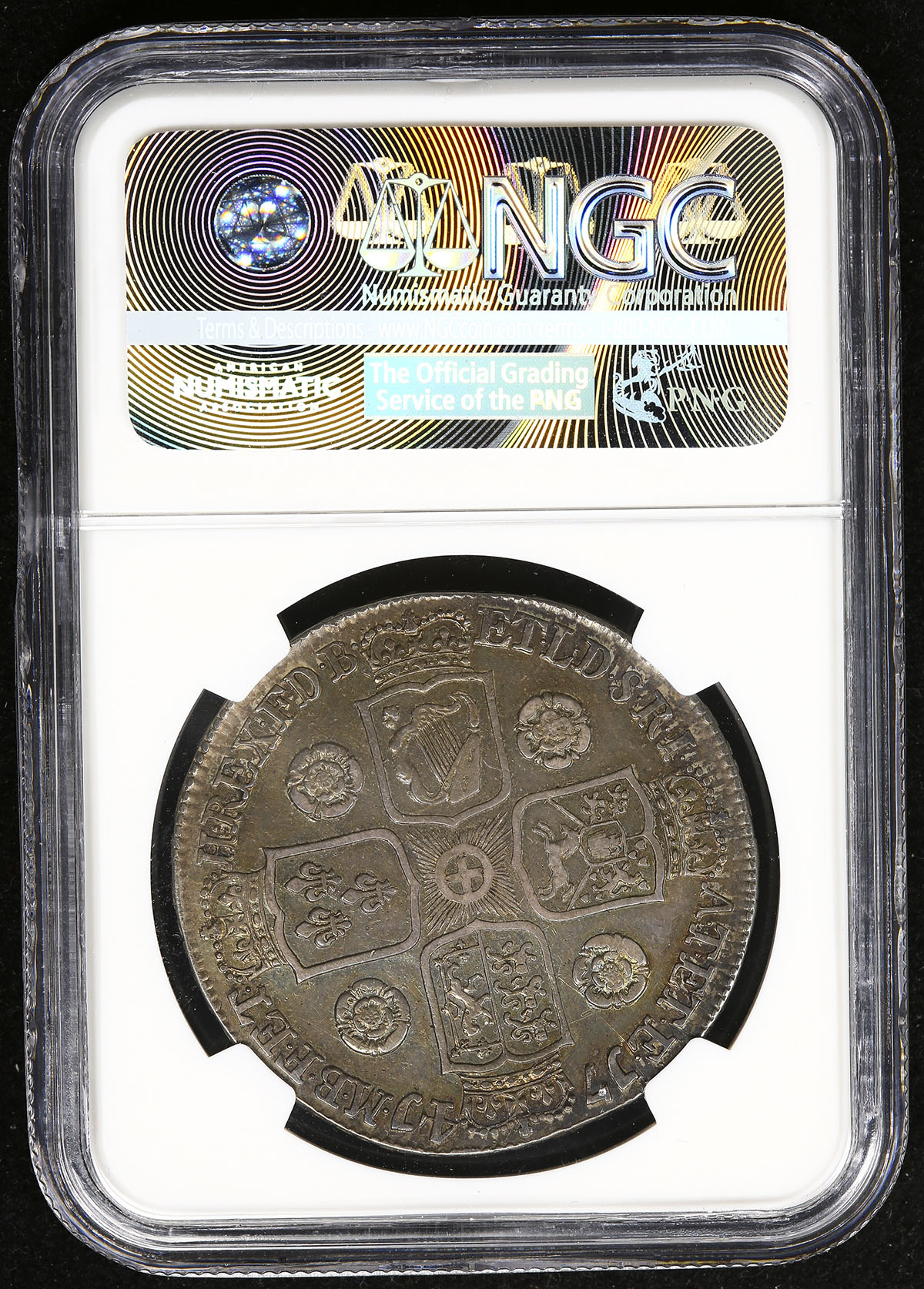 貨幣博物館 | GREAT BRITAIN George II ジョージ2世(1727~60) Crown