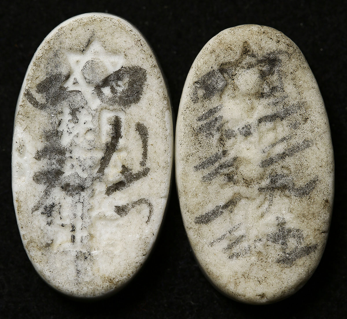 貨幣博物館 | 日本 函館切手銭陶貨 計2種組 VF(美品)