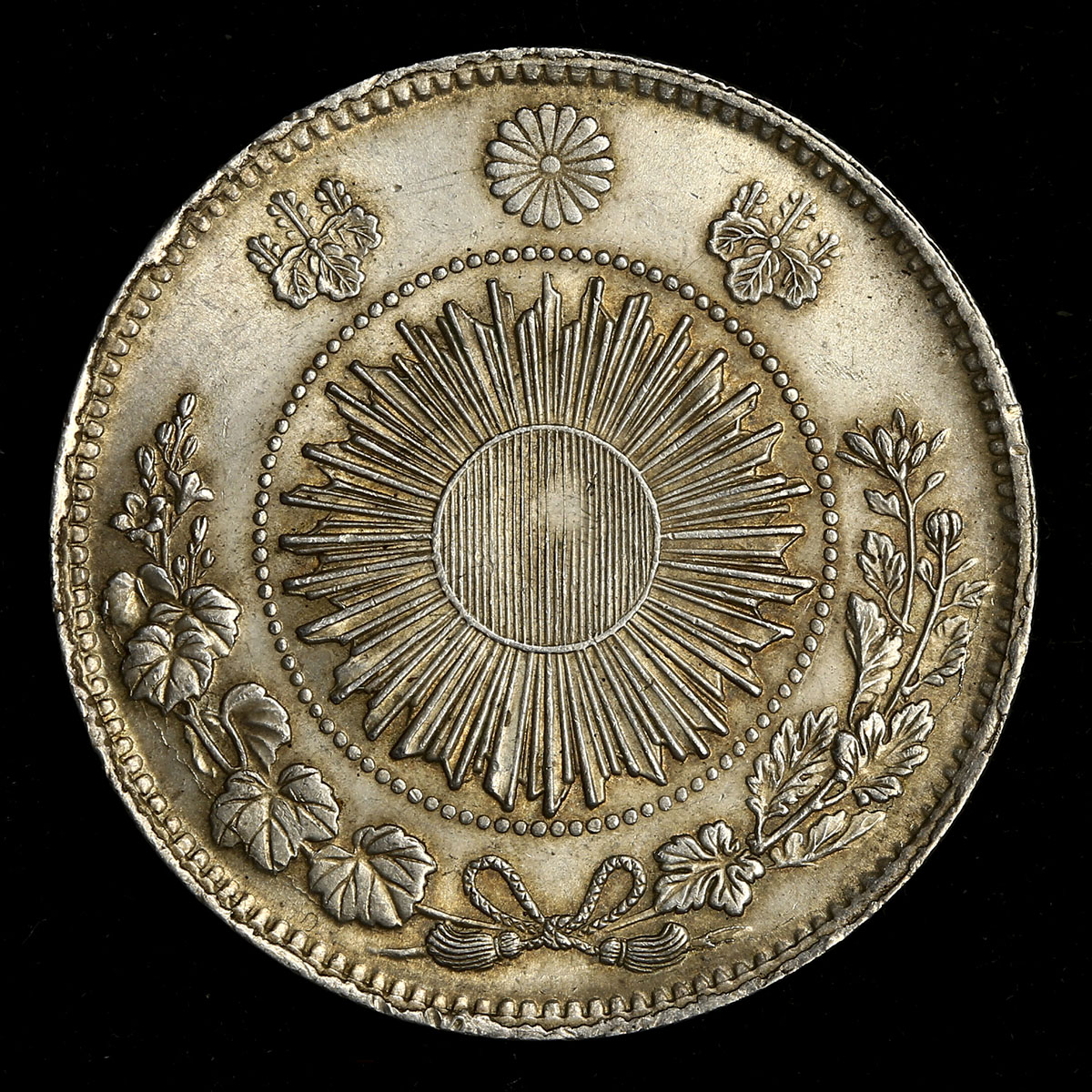オークション,日本 旧一圓銀貨 Old type 1Yen 明治3年(1870) 日本貨幣