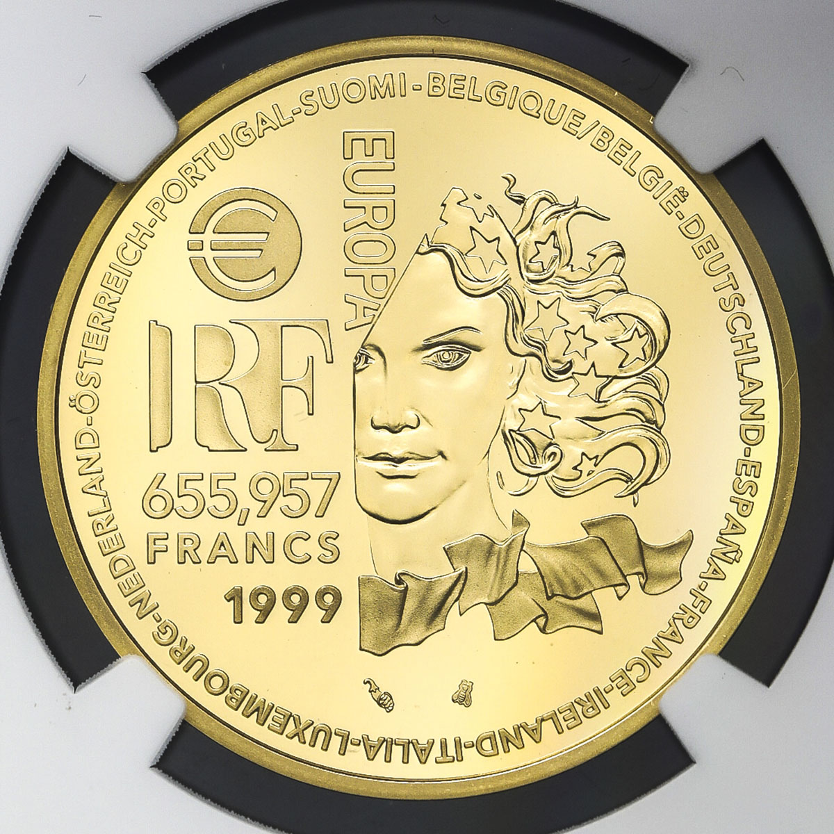 貨幣博物館 | FRANCE 5th Rep 第五共和政(1958~) 655.957Francs 2000