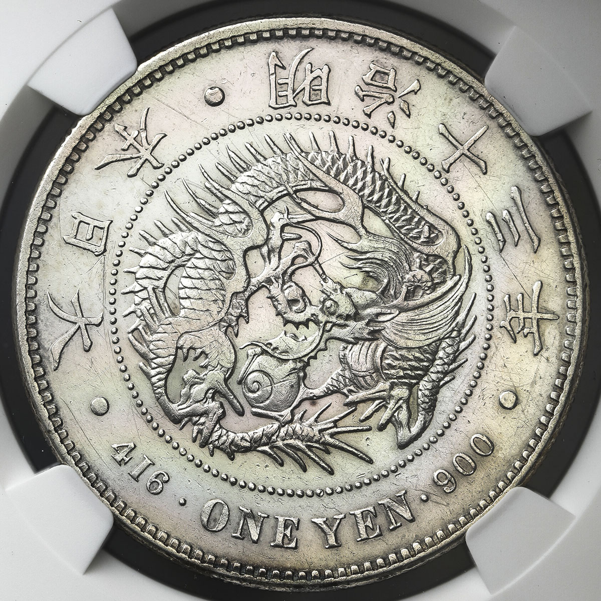 2025 China 30-gm Silver Panda NGC MS70 FR Struck at Shenzhen