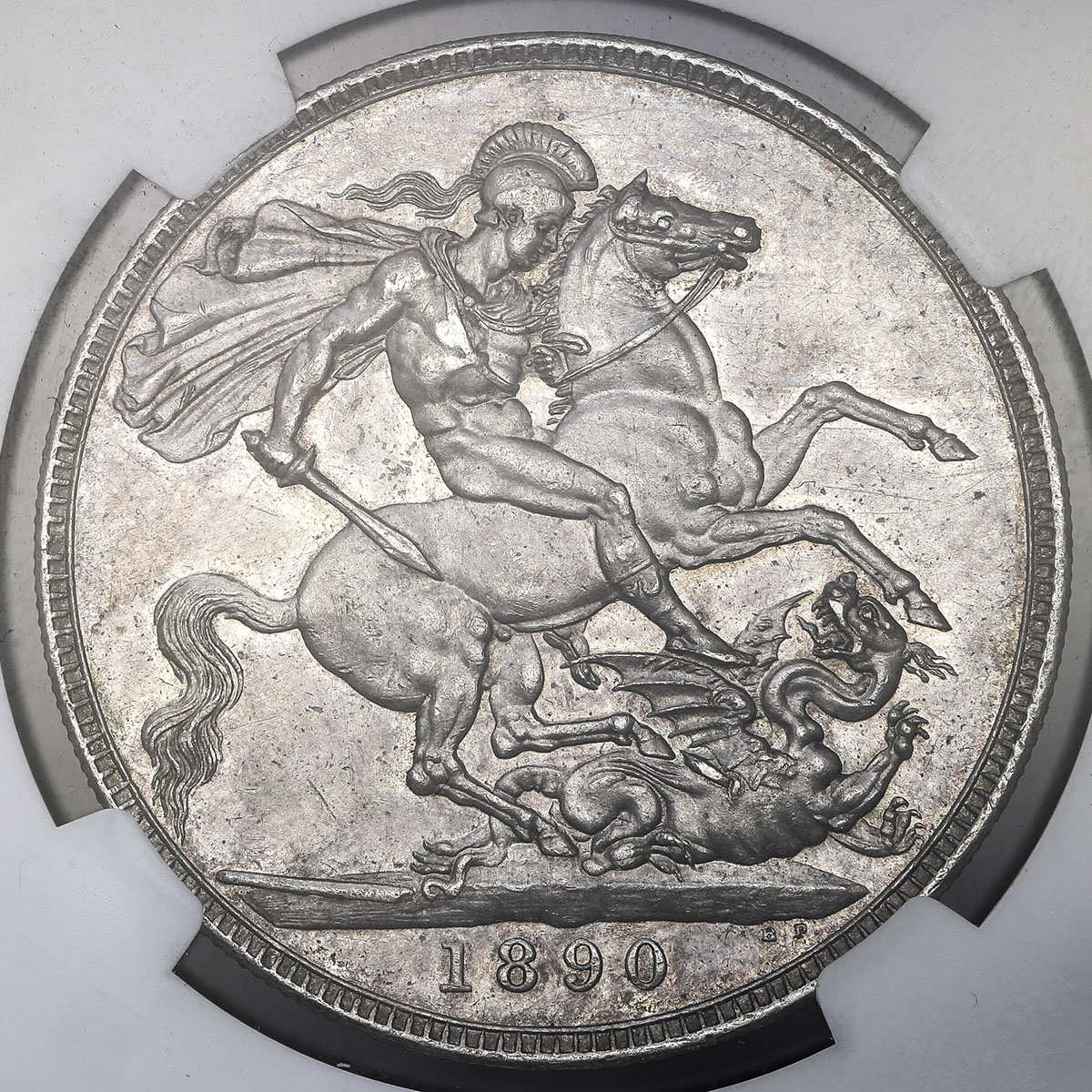 貨幣博物館 | GREAT BRITAIN Victoria ヴィクトリア(1837~1901) Crown 1890