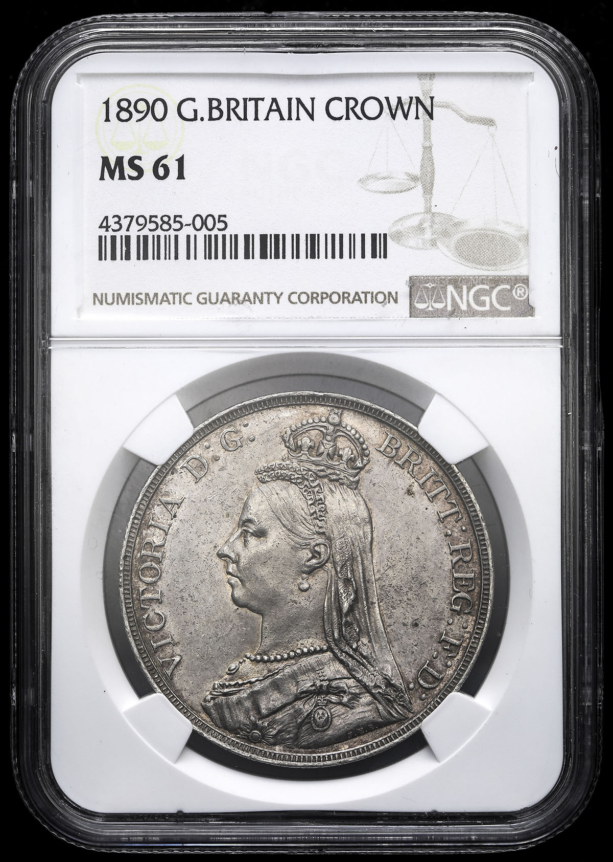 貨幣博物館 | GREAT BRITAIN Victoria ヴィクトリア(1837~1901) Crown 1890