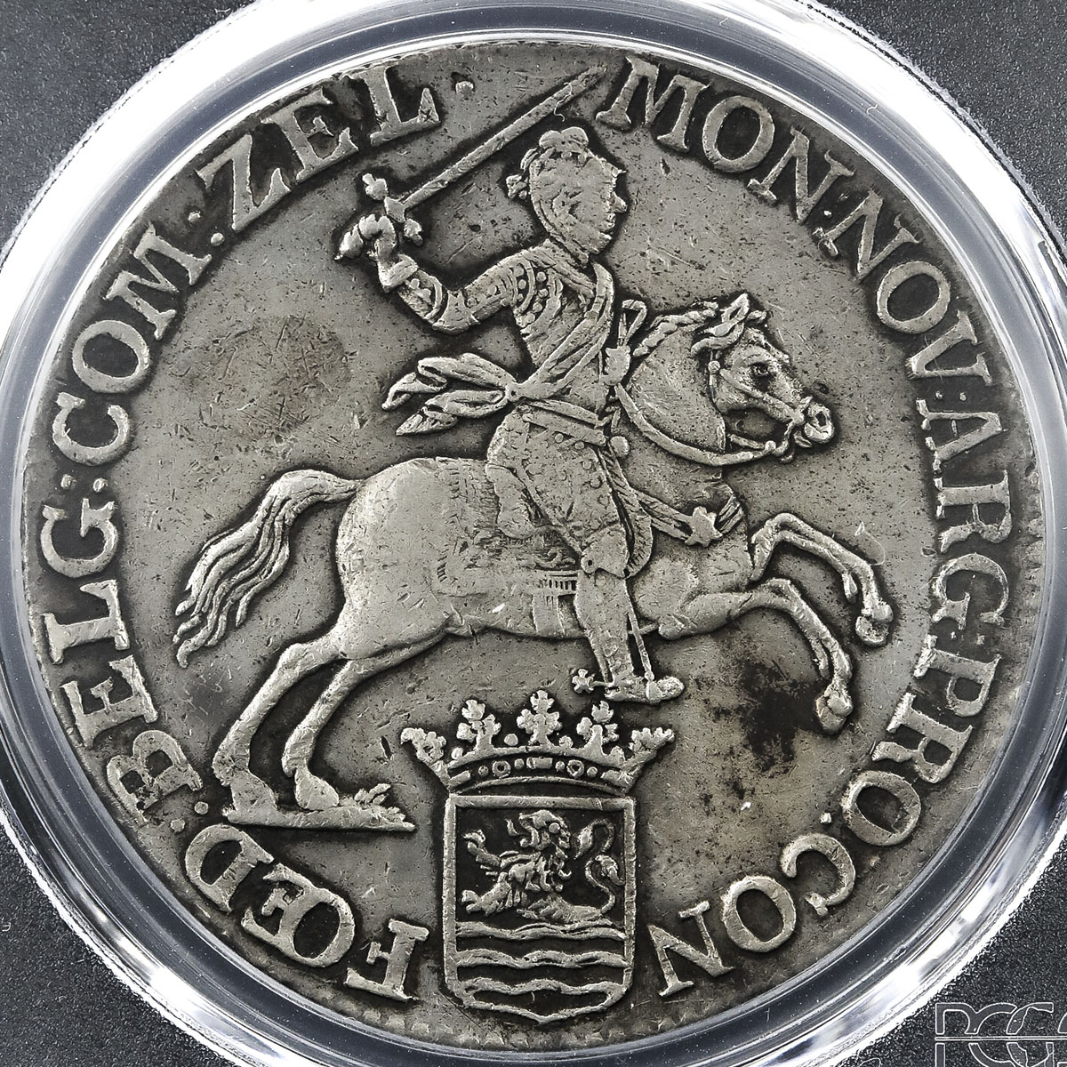 貨幣博物館 | NETHERLANDS Zeeland ゼーラント Ducaton 1774 洗浄 VF