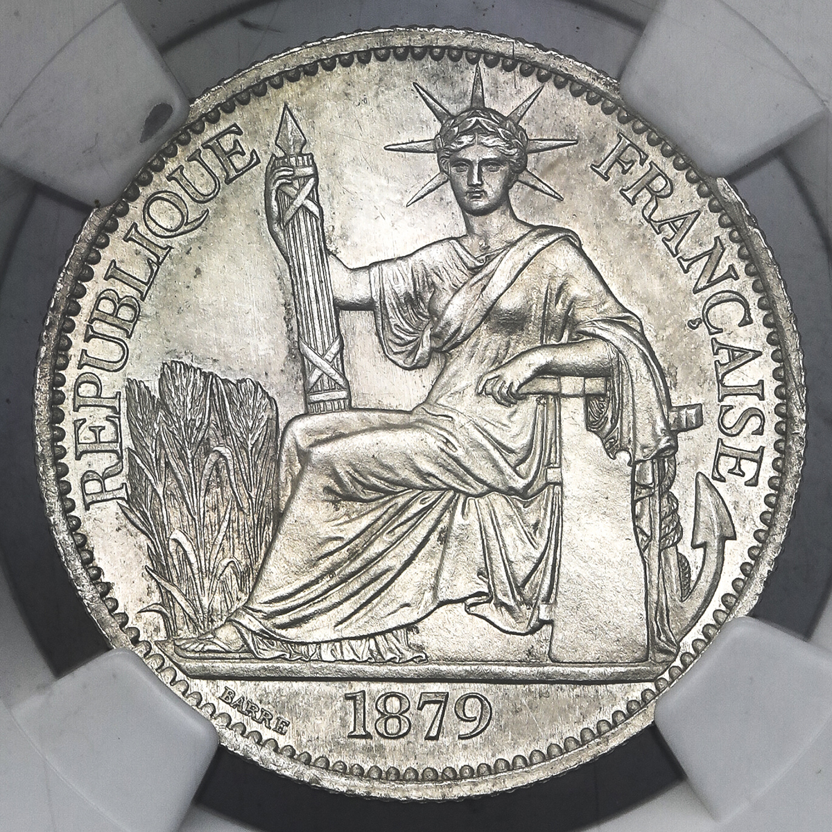 貨幣博物館 | FRENCH COCHIN-CHINA フランス領コーチシナ 50Cents