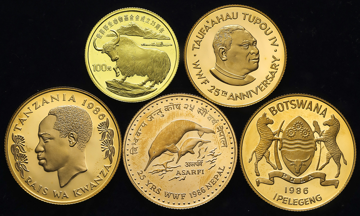 貨幣博物館 | Lot of world coins 世界各国コイン WWF世界自然