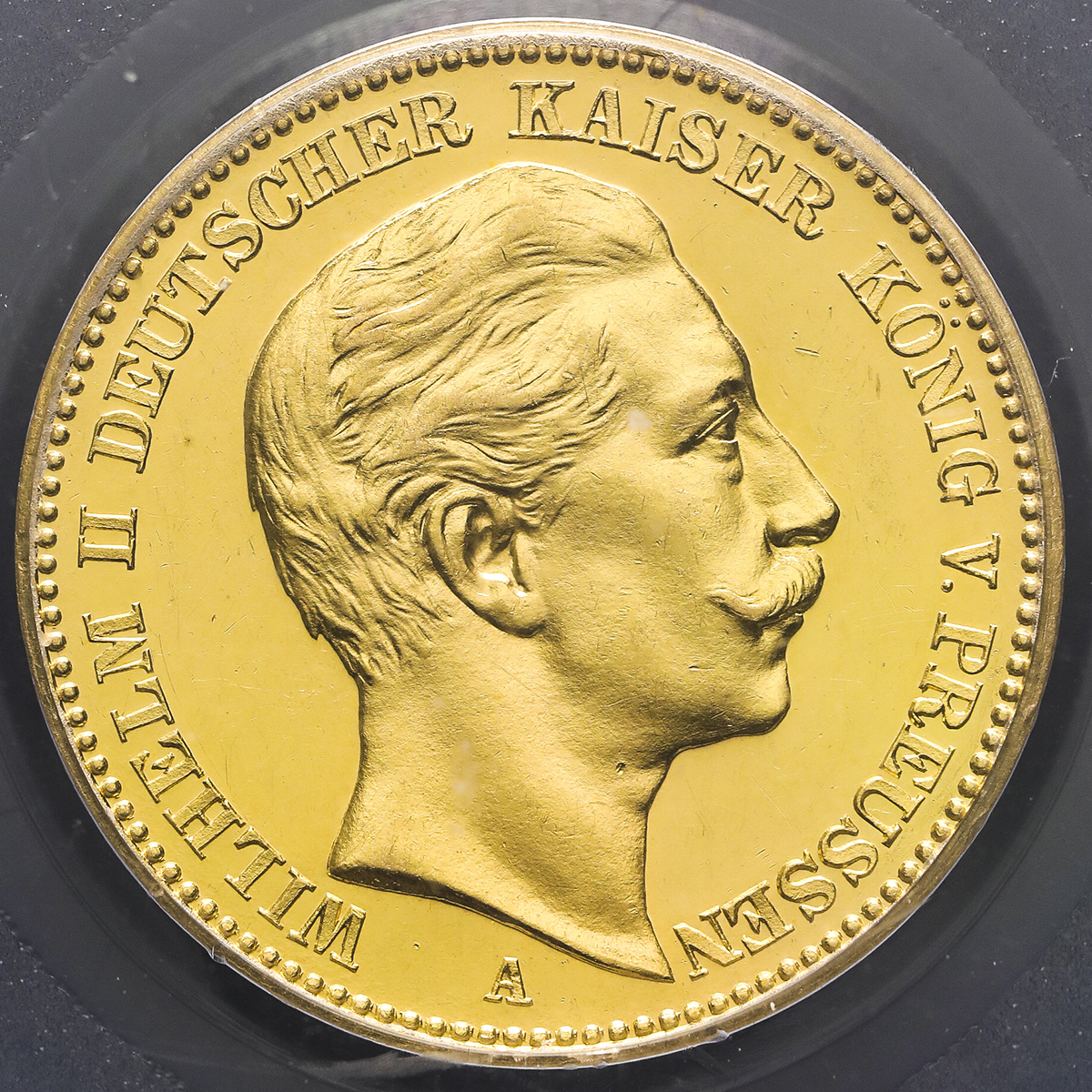 貨幣博物館 | GERMANY Prussia プロイセン 20Mark 1888A Proof AU