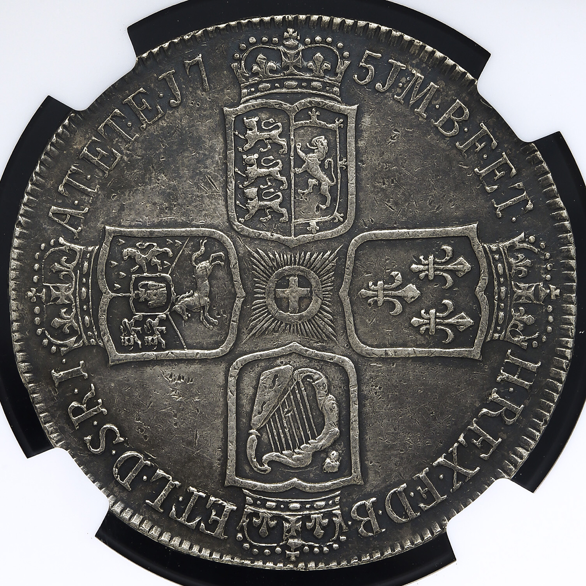 貨幣博物館 | GREAT BRITAIN George II ジョージ2世(1727~60) Crown