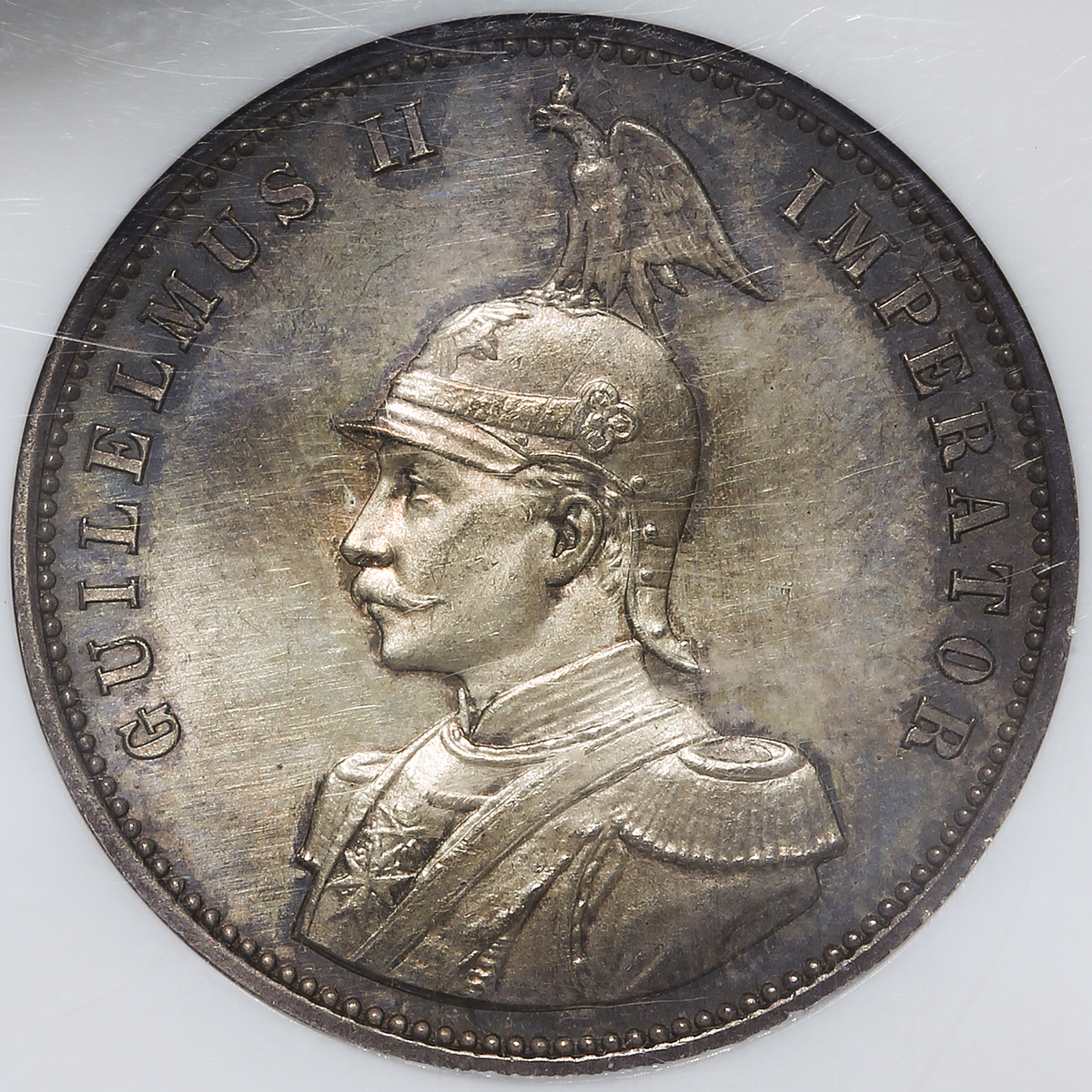 1890のドイツ領東アフリカRupie 1 ルピー ルピー 1890 インド トゥコジ