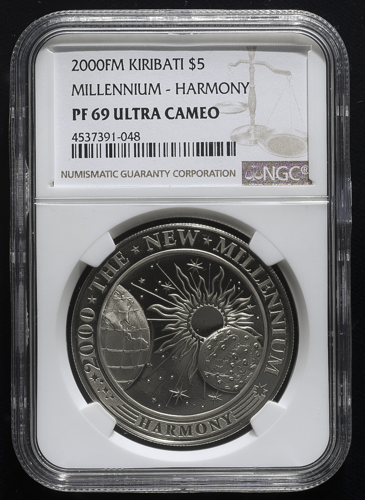 2000年 ミレニアムデザイン 銀 貨幣博物館 | KIRIBATI キリバス New Millennium Proof Set 2000 Proof