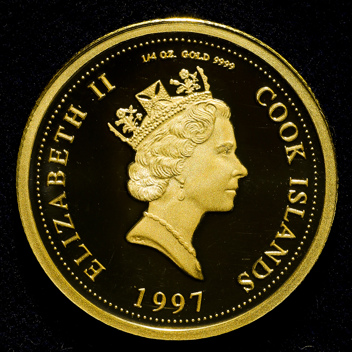 貨幣博物館 | COOK ISLANDS クック諸島 1,15,25Dollars 1997 Proof