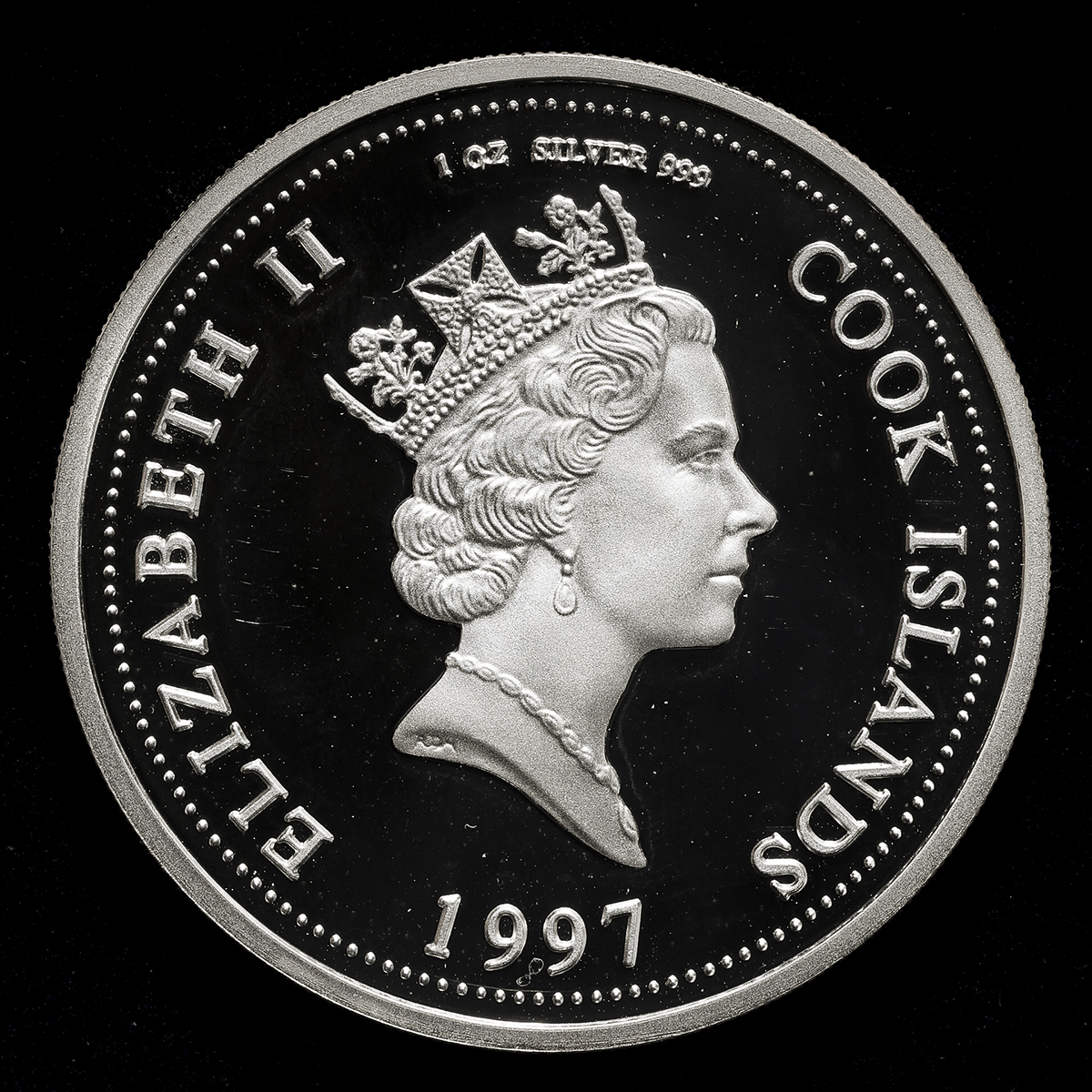 貨幣博物館 | COOK ISLANDS クック諸島 1,15,25Dollars 1997 Proof