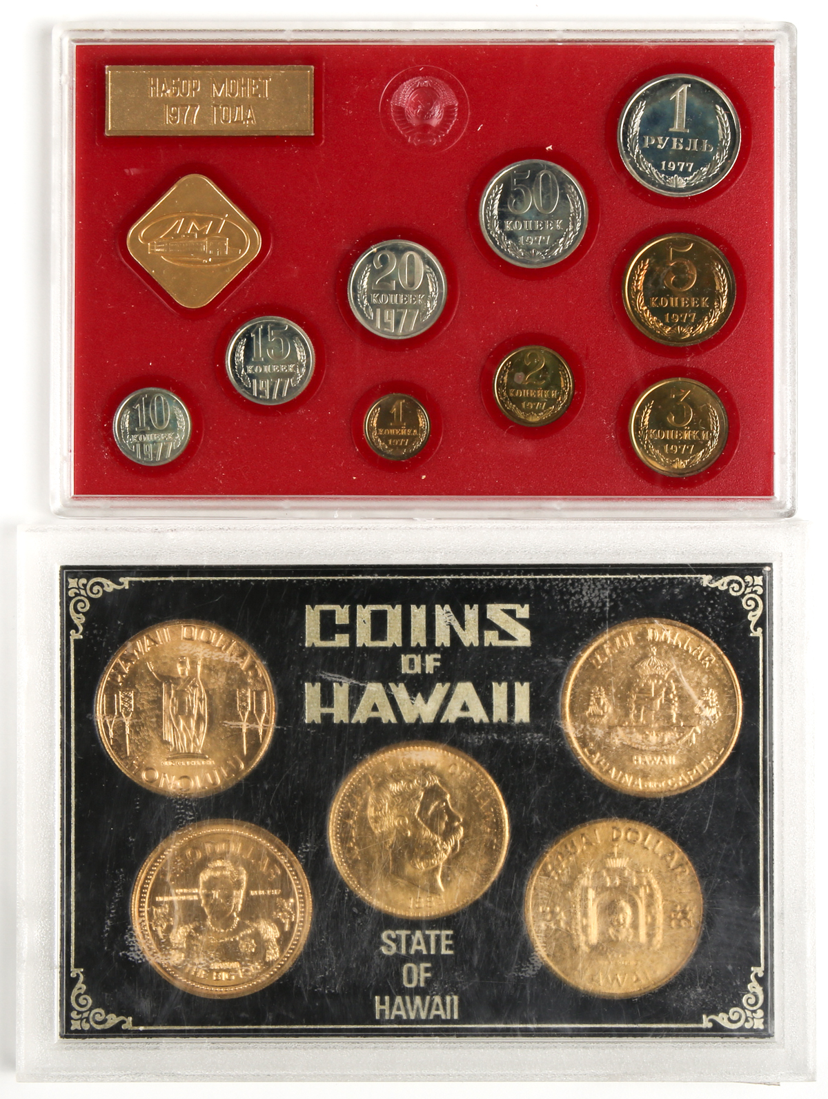 貨幣博物館 | HAWAII ハワイ,ロシアミントセット Mint Set 2セット