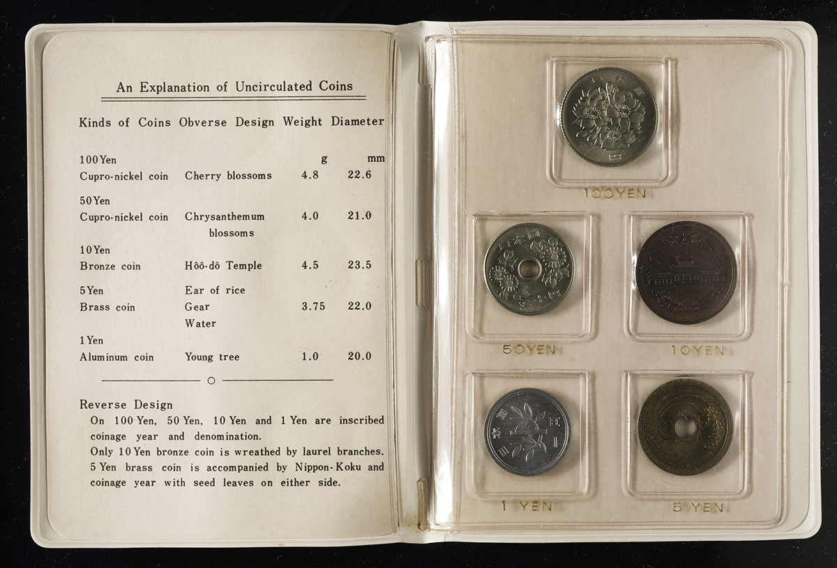 貨幣博物館 | 日本 ミントセット Mint Set 昭和44年(1969)