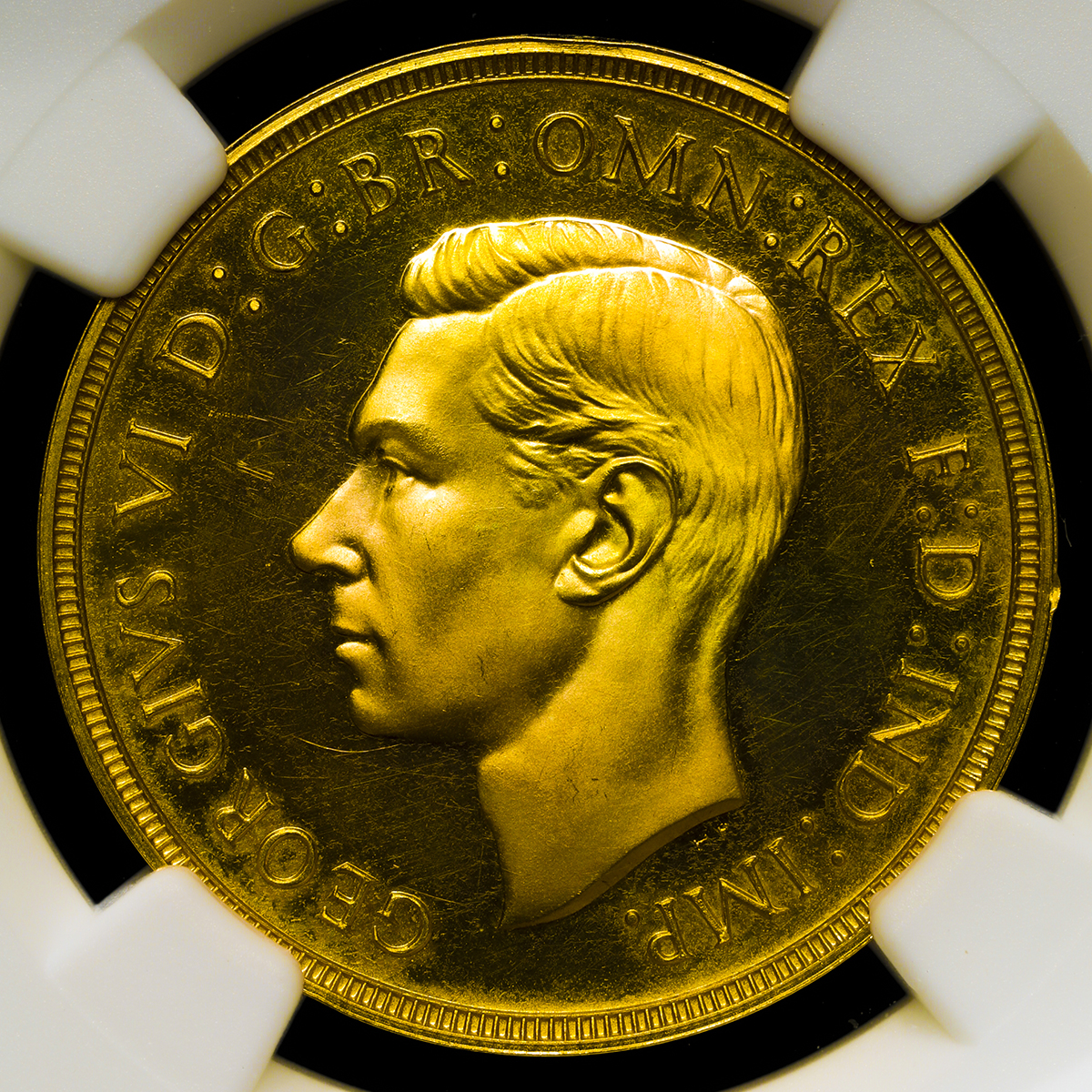 钱币博物馆 Great Britain George Vi ジョージ6世 1936 52 2pounds 1937 Proof Unc