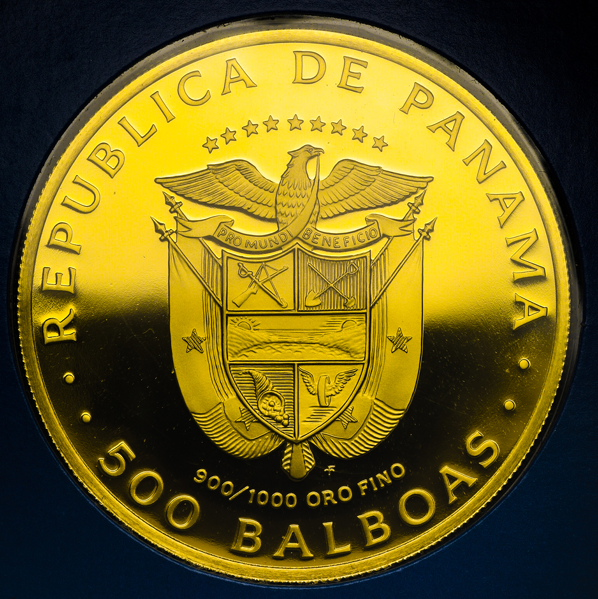 貨幣博物館 | PANAMA パナマ 500Balboas 1975 Proof