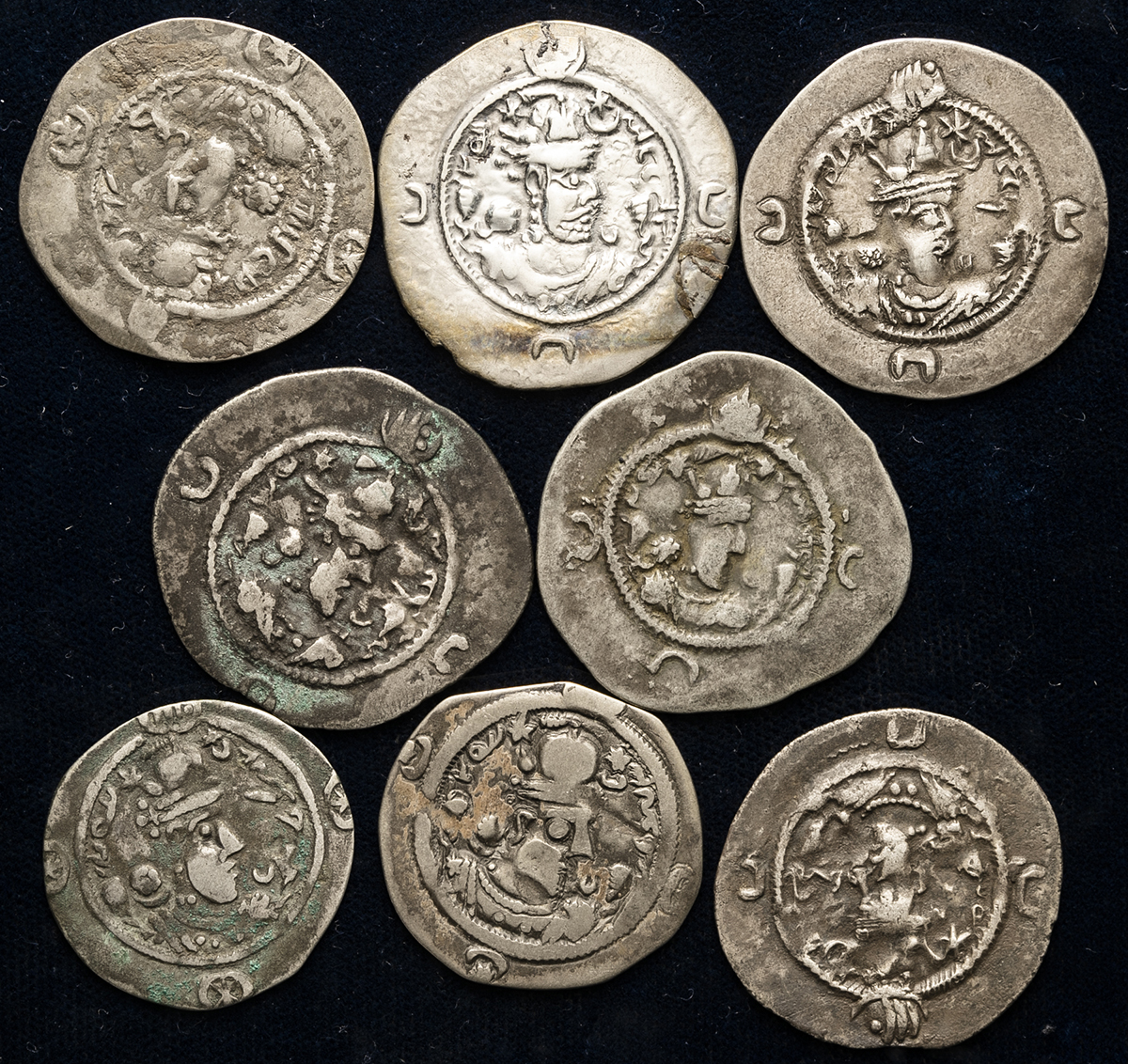 貨幣博物館 | Sassanid Kingdom ササン朝ペルシア Lot of Silver