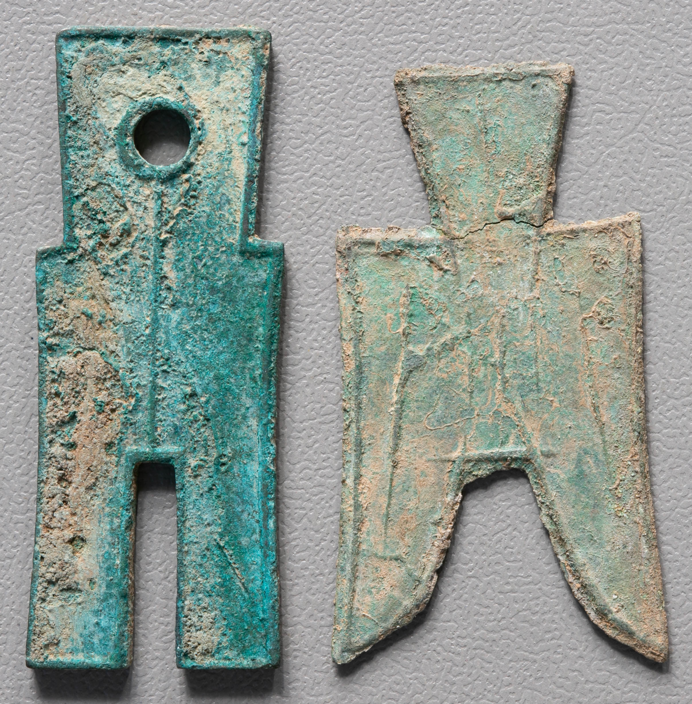 貨幣博物館 | 貨布,尖足布2枚組