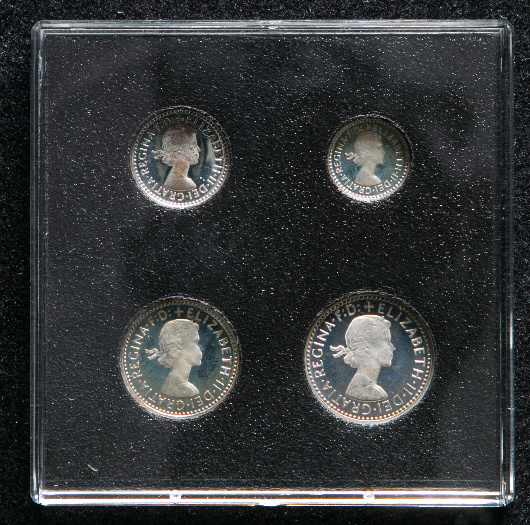 限时竞拍 Great Britain Elizabeth Ii エリザベス2世 1952 06 Sliver Mint Set 80才誕生日記念銀貨セット計13枚オリジナルケース付きwith Original Case