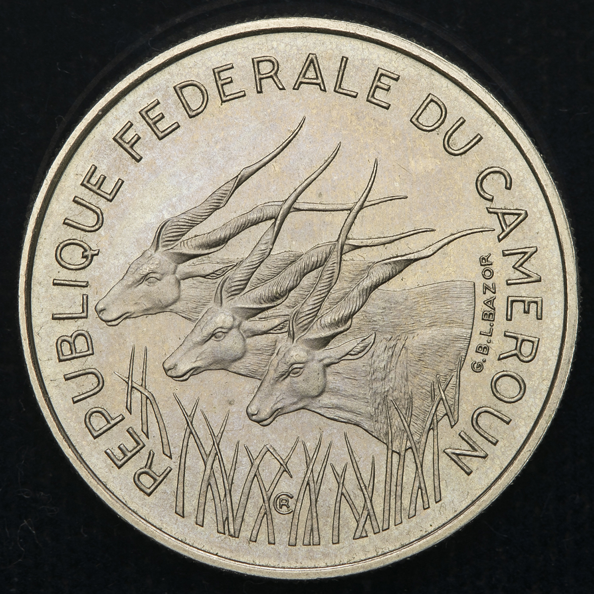 貨幣博物館 | CAMEROON カメルーン Essai 1,10,50,100(x2)Francs 1969 