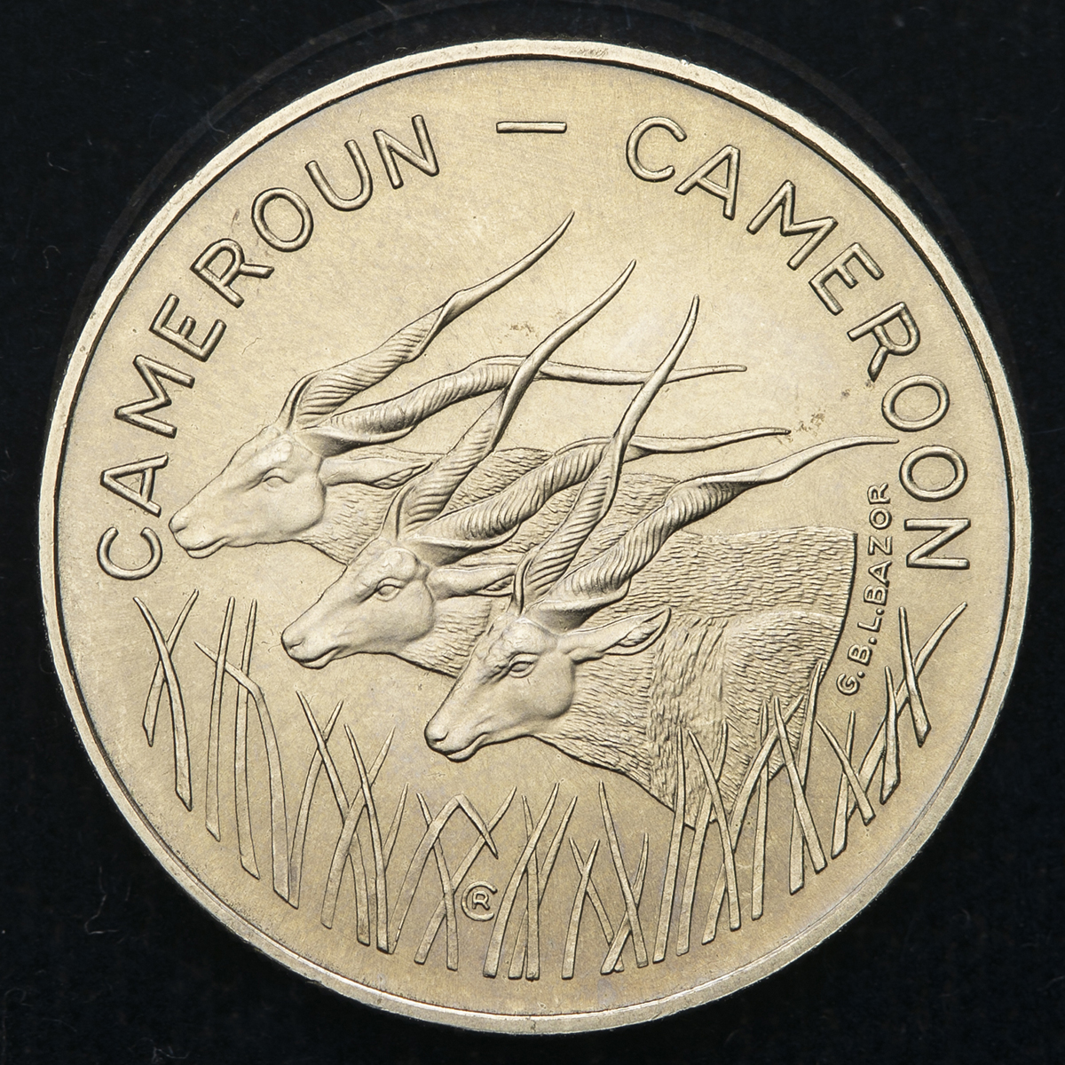 貨幣博物館 | CAMEROON カメルーン Essai 1,10,50,100(x2)Francs 1969