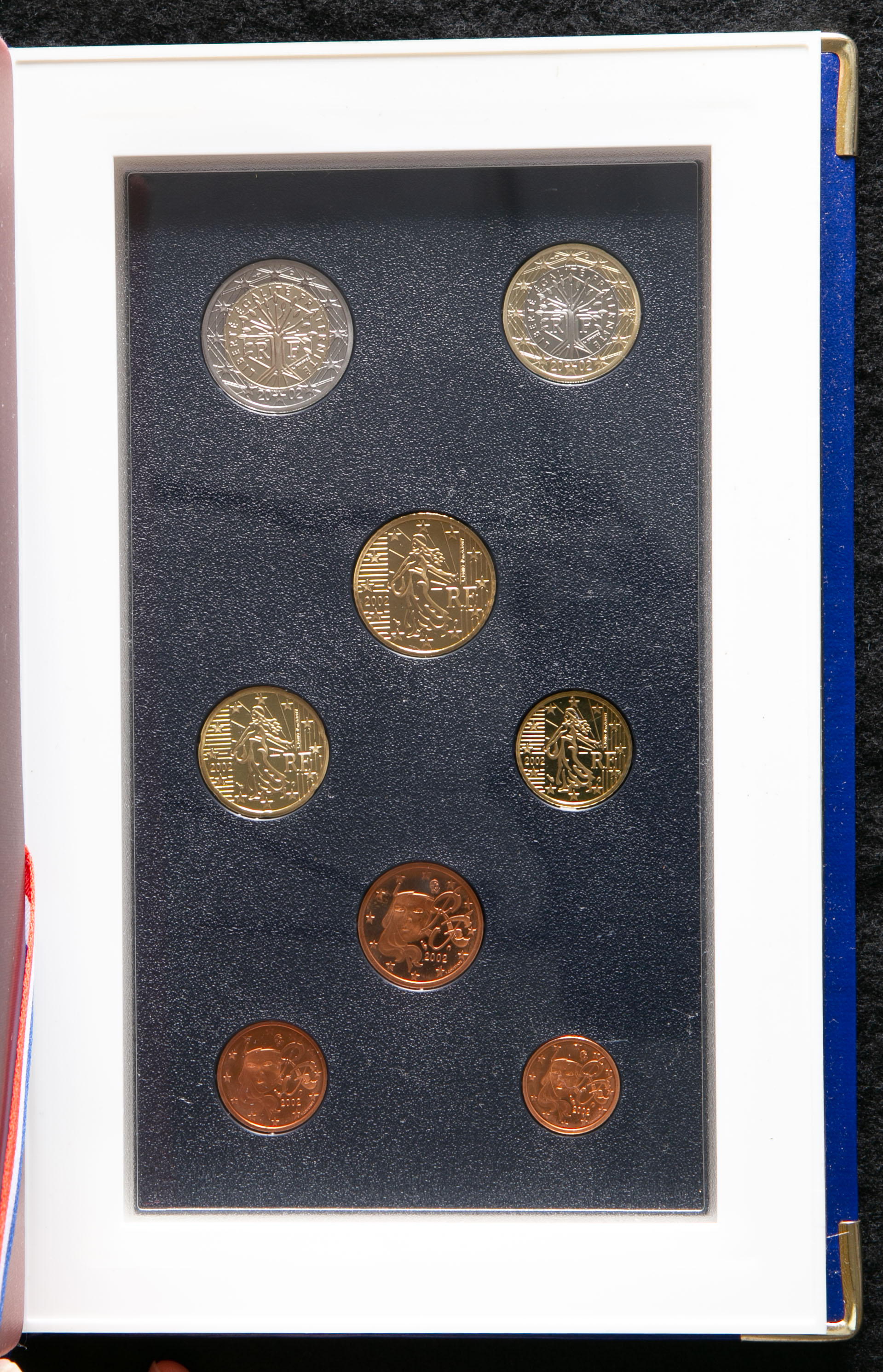 钱币博物馆 France 5th Rep 第五共和政 1958 Proof Set 02 Proof