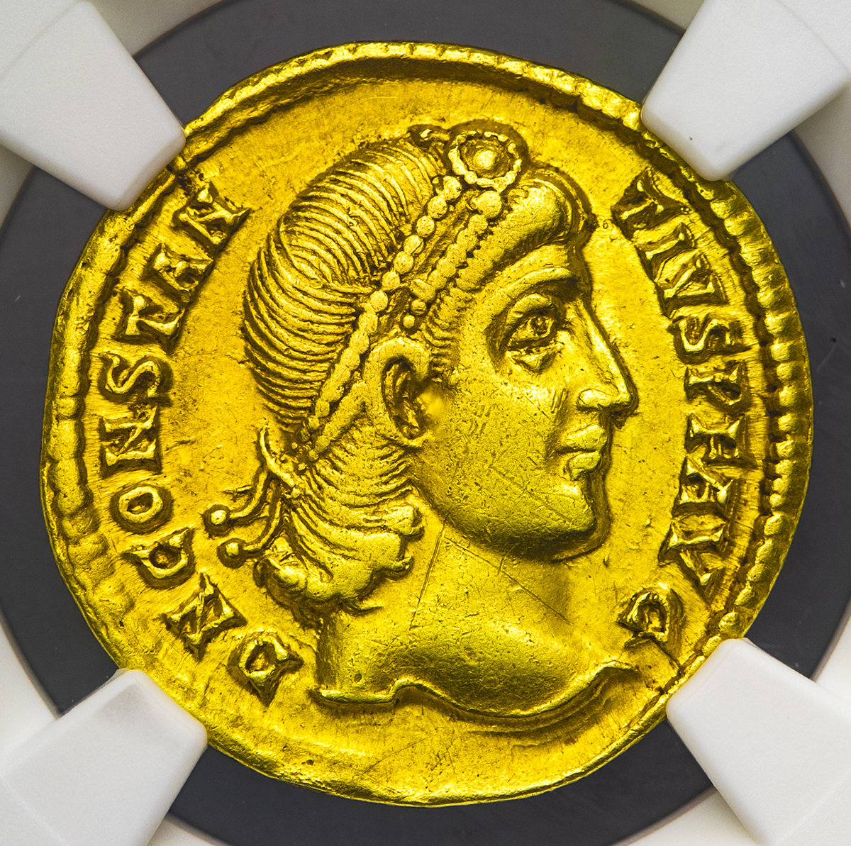 激安通販 ローマ帝国 Empire Roman | 貨幣博物館 AV Constantius Solidus コレクション