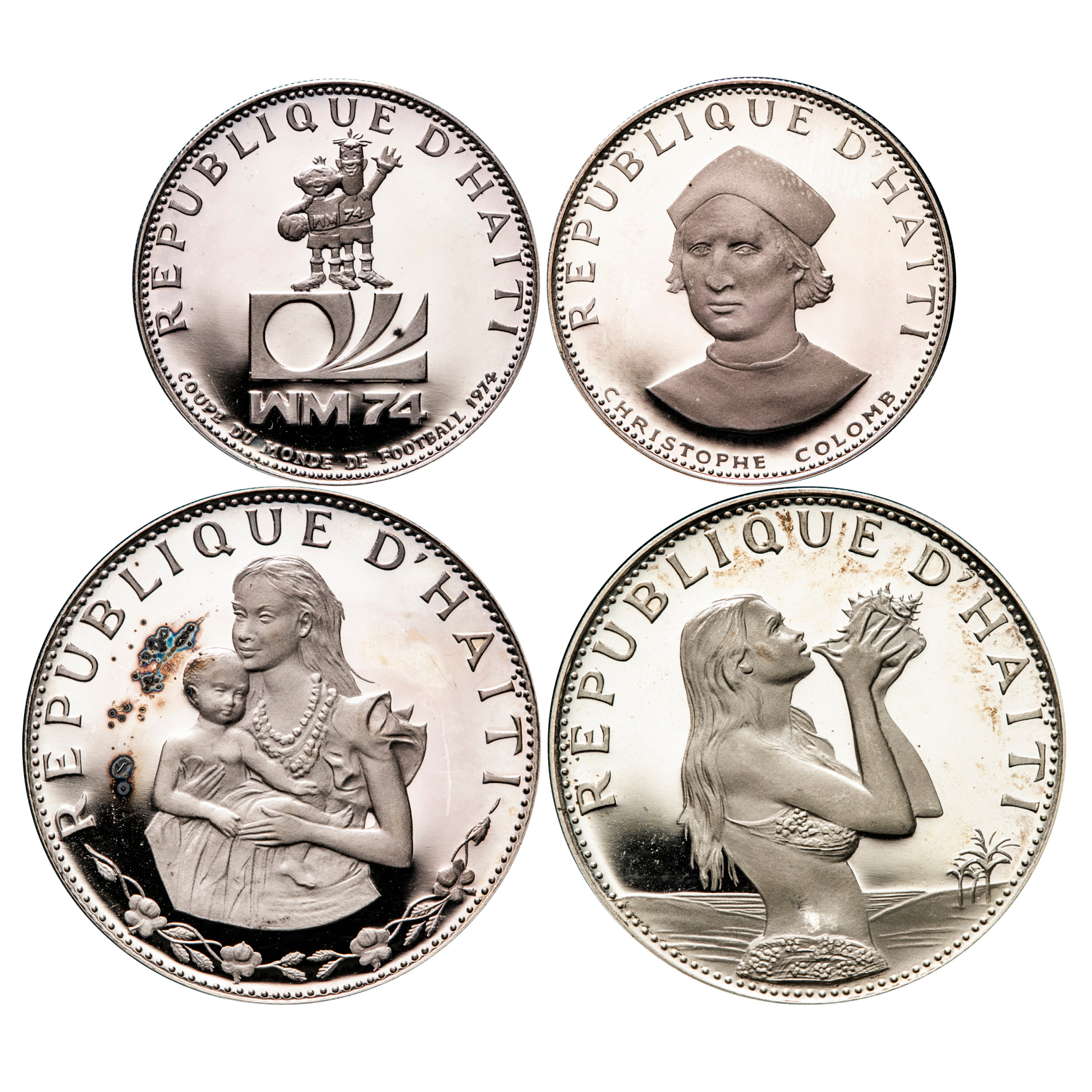 貨幣博物館 | HAITI ハイチ Proof Set 1973 Proof