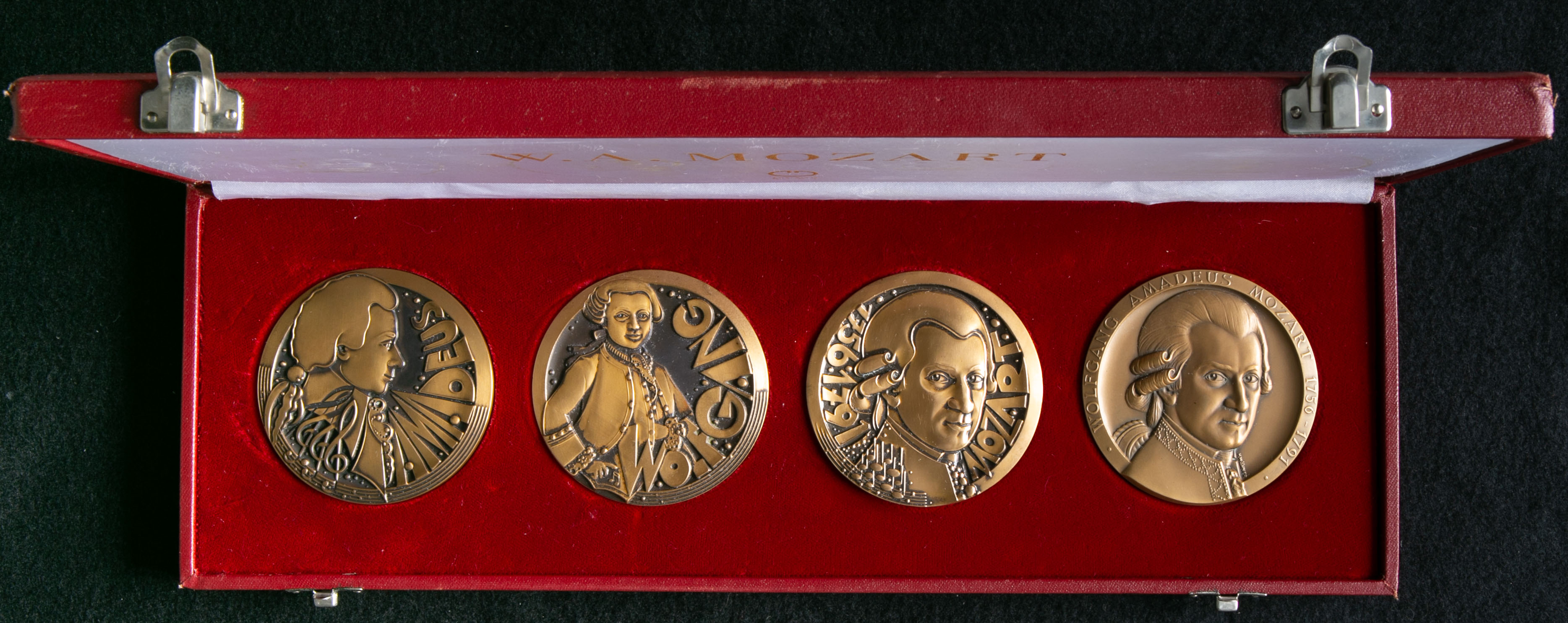 貨幣博物館 | AUSTRALIA オーストラリア Medal Set 1991 作曲家Mozart