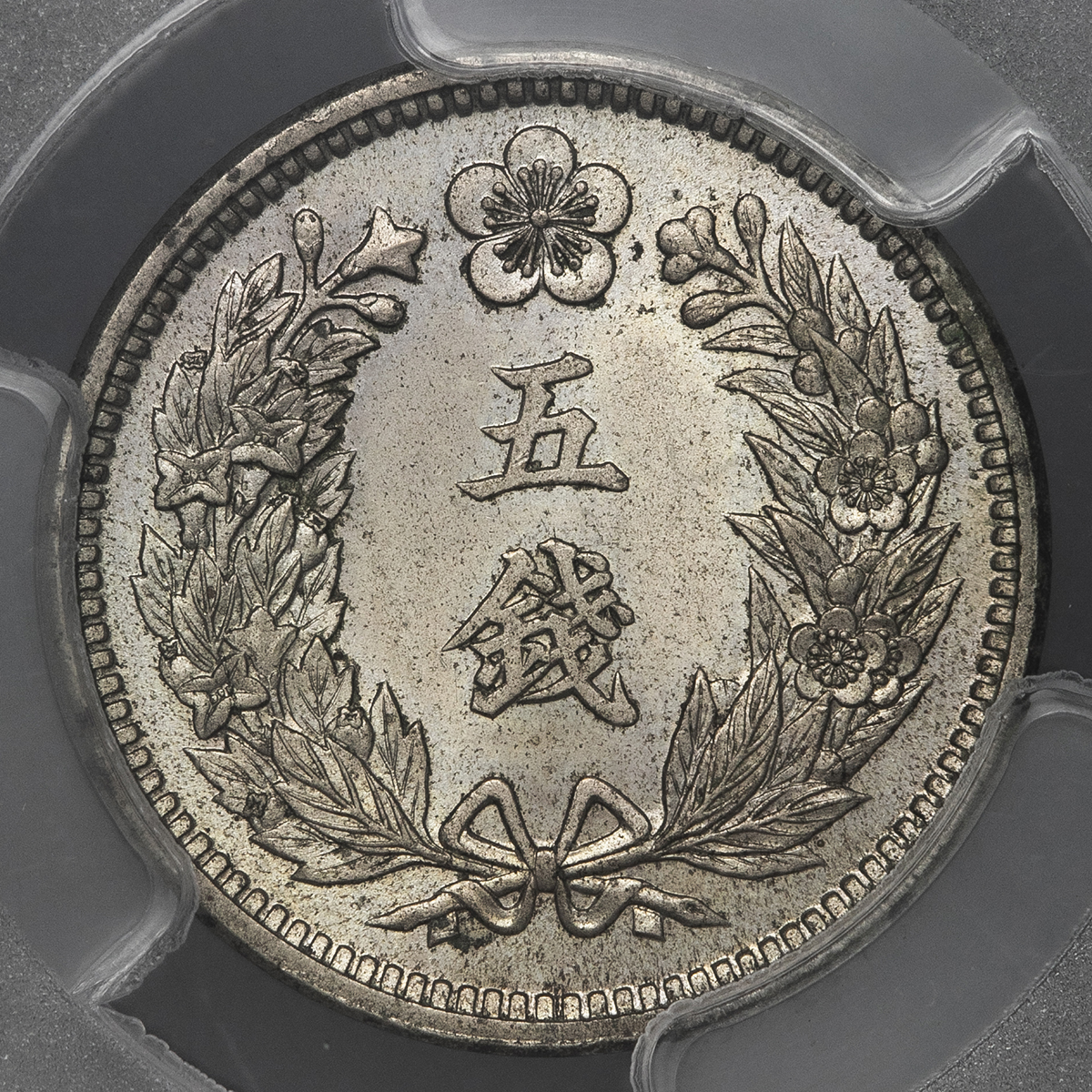 貨幣博物館 | KOREA 朝鮮 五銭(5Chn) 光武9年(1905) UNC+