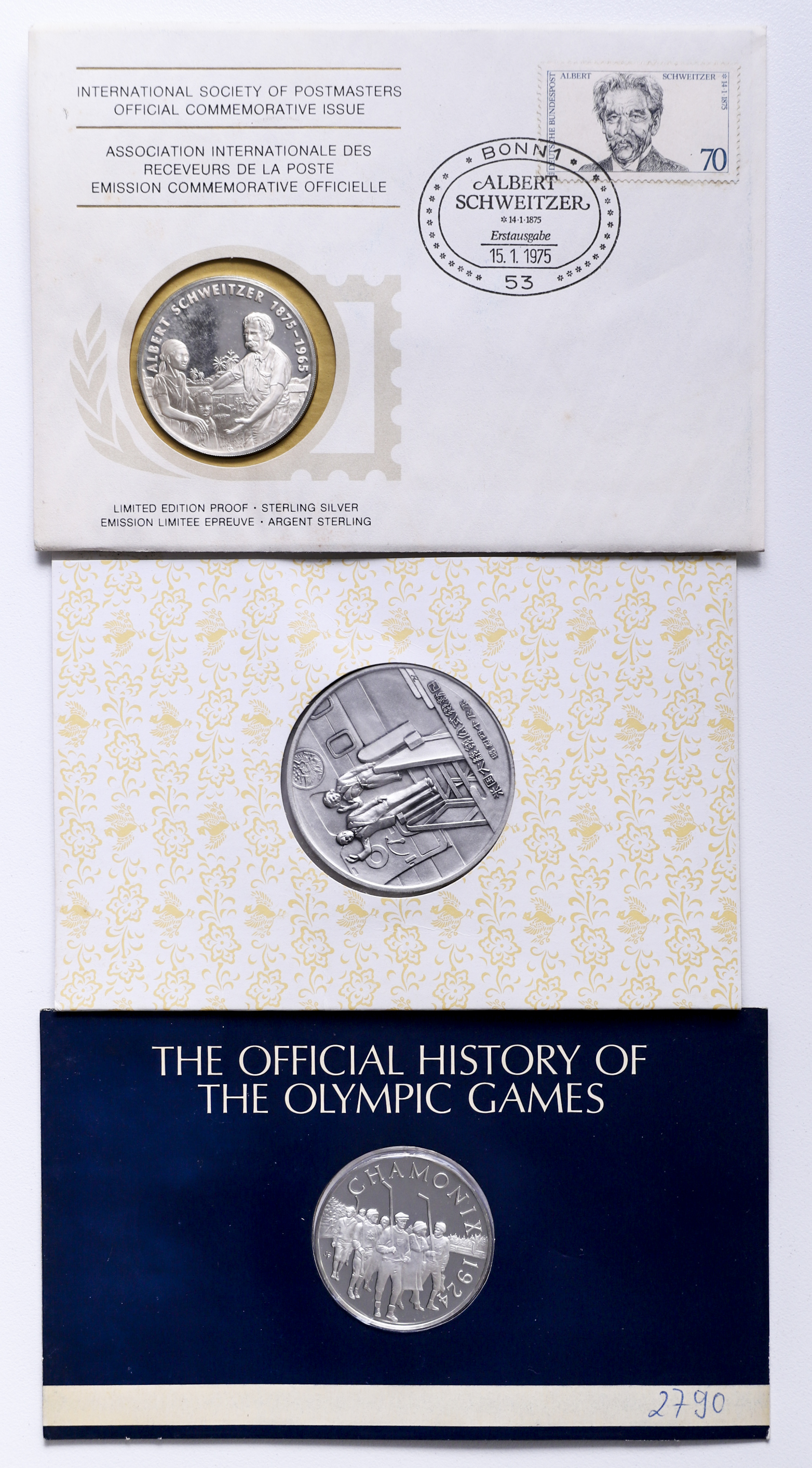 世界の国々のメダル 国連公式発行 銀製 925 フランクリンミントン 10点 