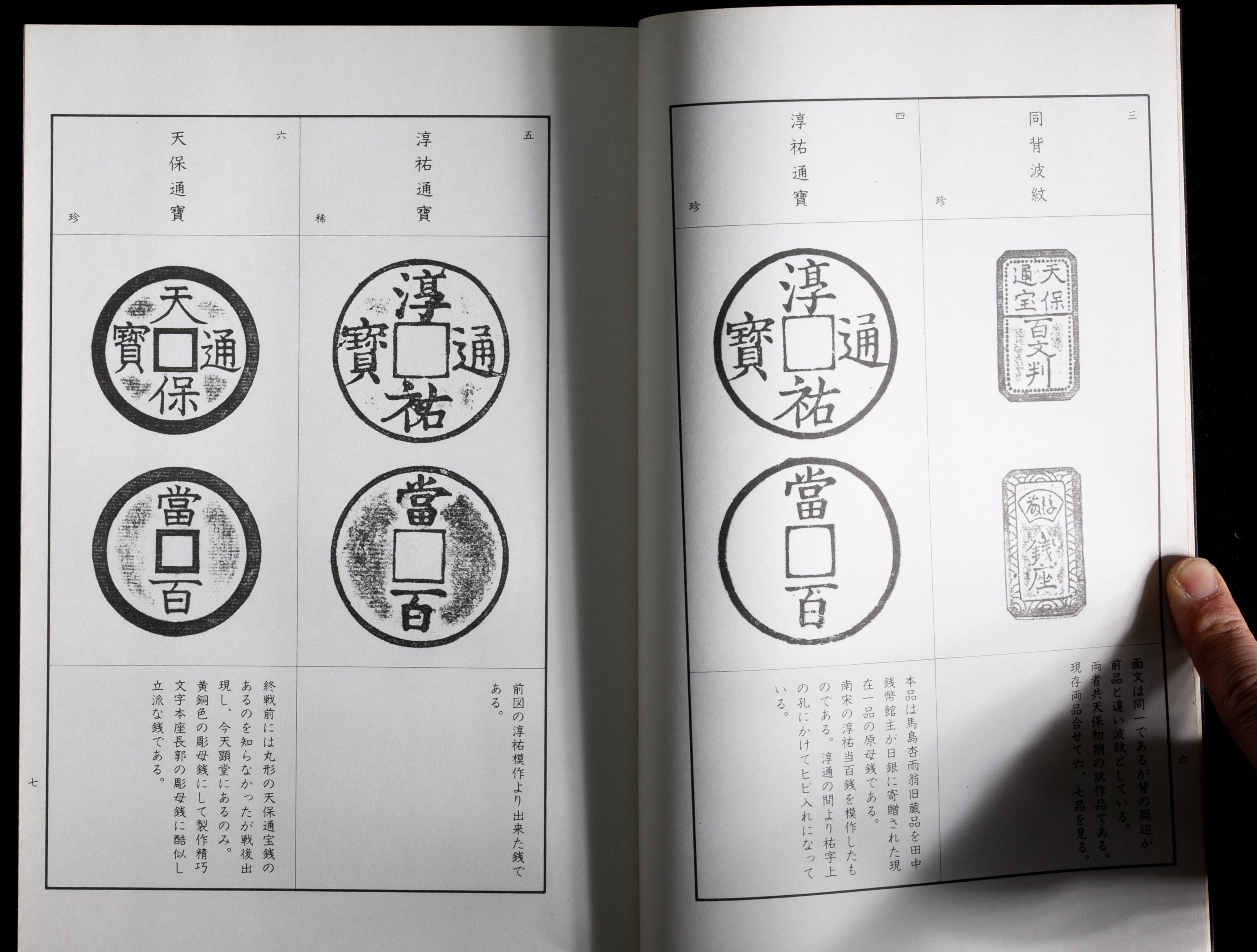 貨幣博物館 | Books 書籍 「新訂 天保銭図譜」小川浩著 昭和50年 日本