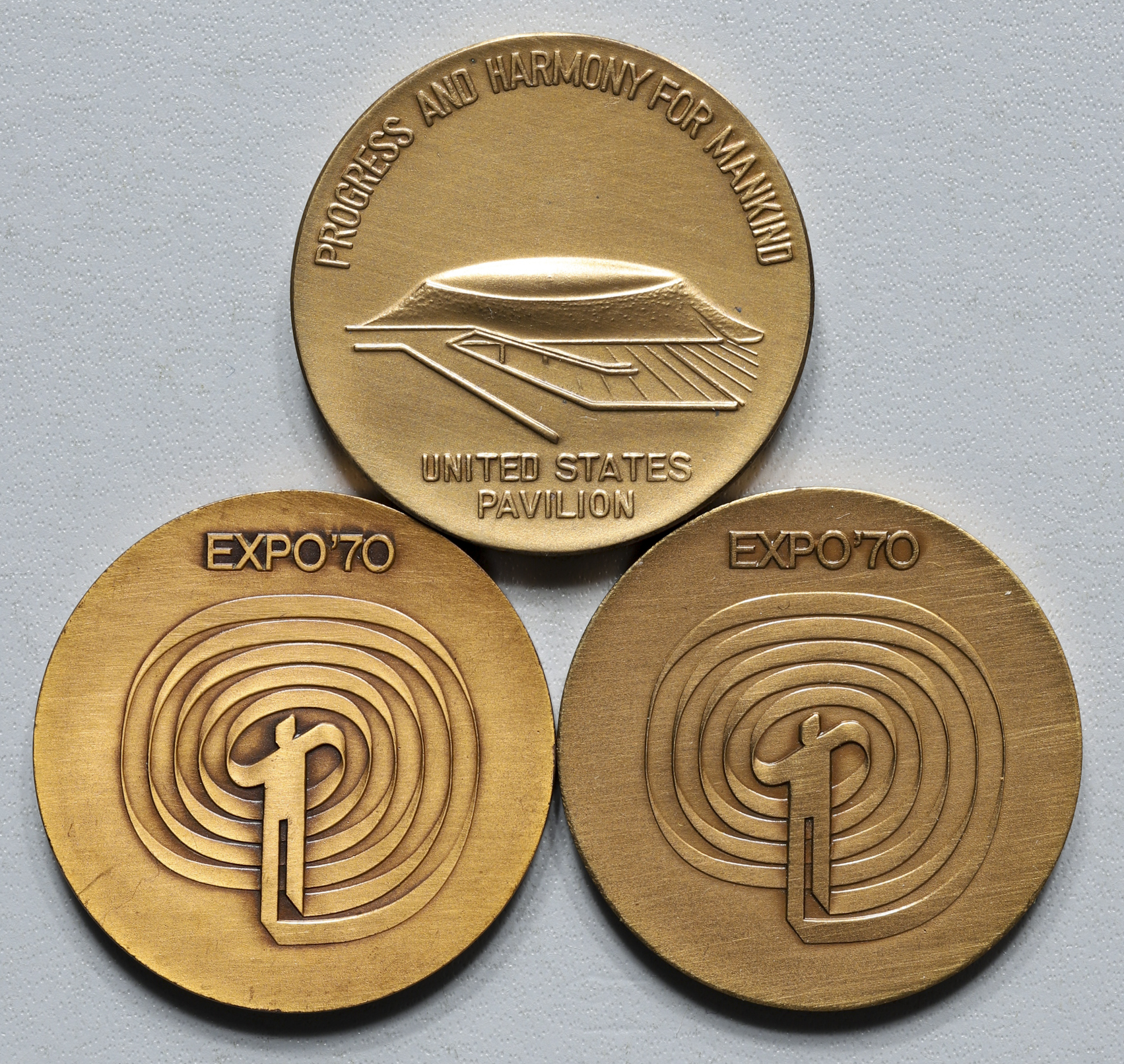 貨幣博物館 | 1975年大阪万博記念銅メダル