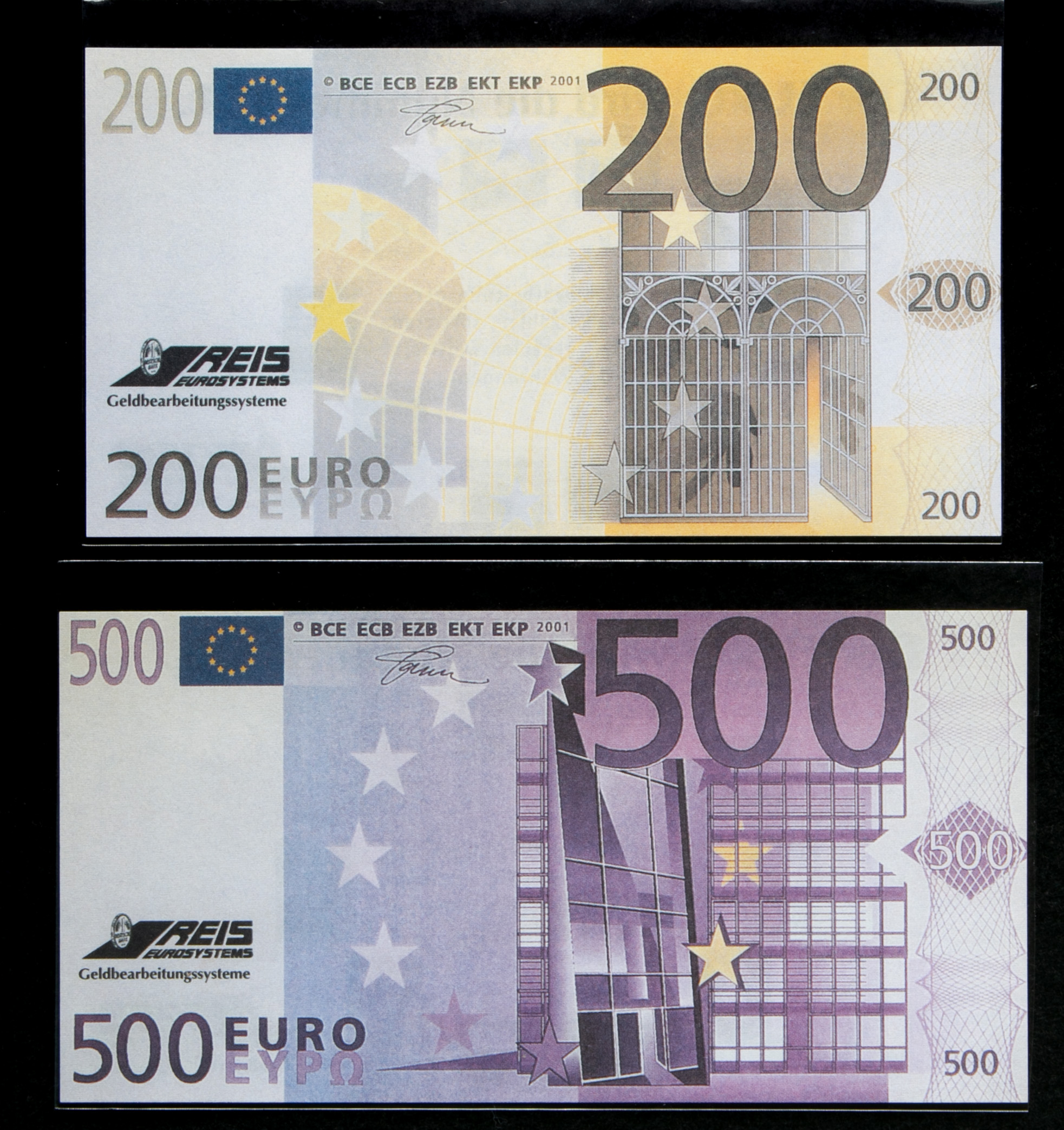 貨幣博物館 | GERMANY ドイツ ユーロ紙幣参考品 5～500ユーロ迄
