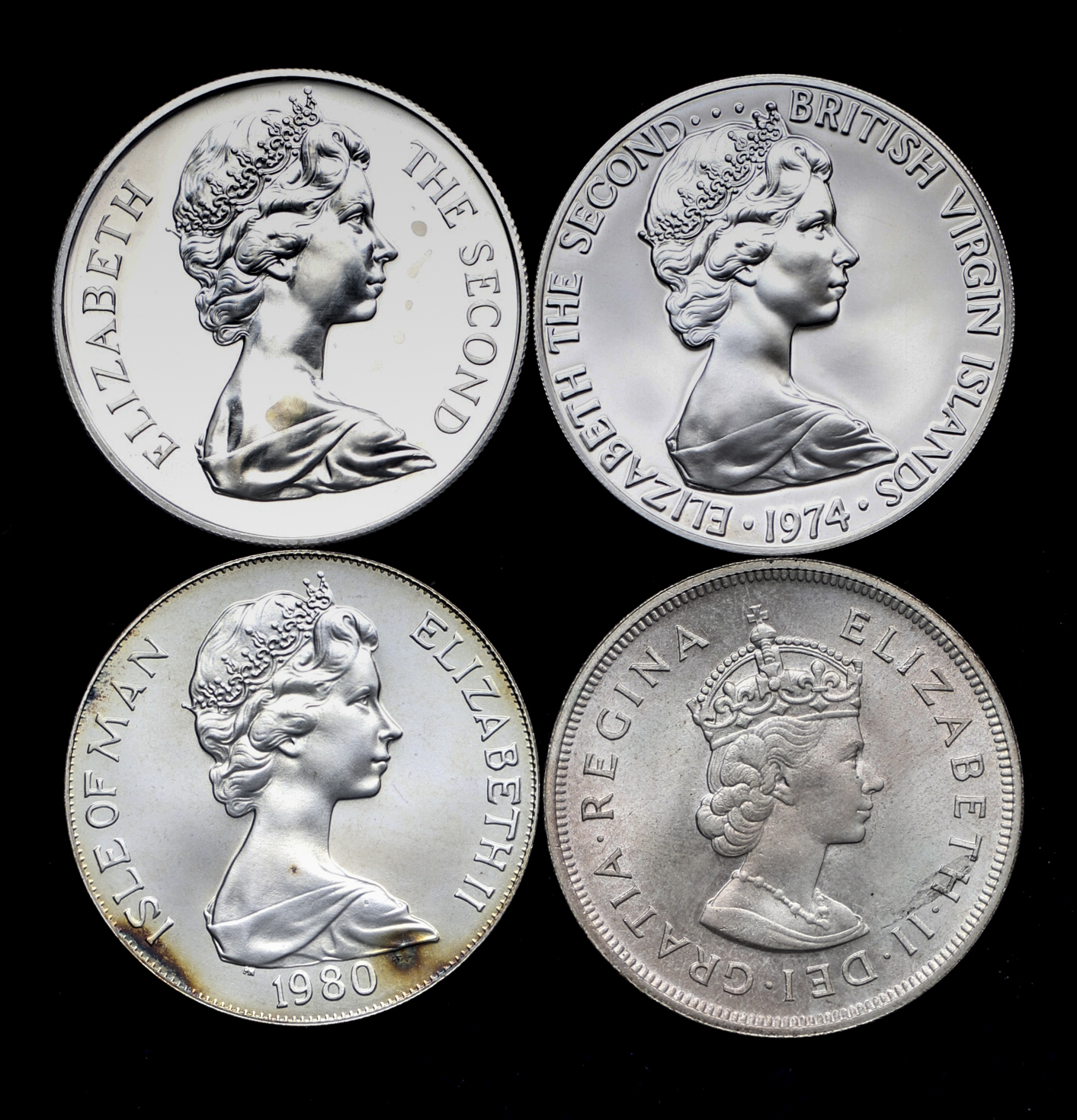 貨幣博物館 | Lot of World Coins 世界のコイン 50PENCE 1996 英領セントヘレナ発行エリザベス2世70歳記念 CROWN  1993(×8),1999(×11)英領ジブラルタル発行英国王シリーズ(白銅貨) CROWN  1985,95,99,2000(×2)英領マン島発行英王室シリーズ(白銅貨), Doller 1969 ...