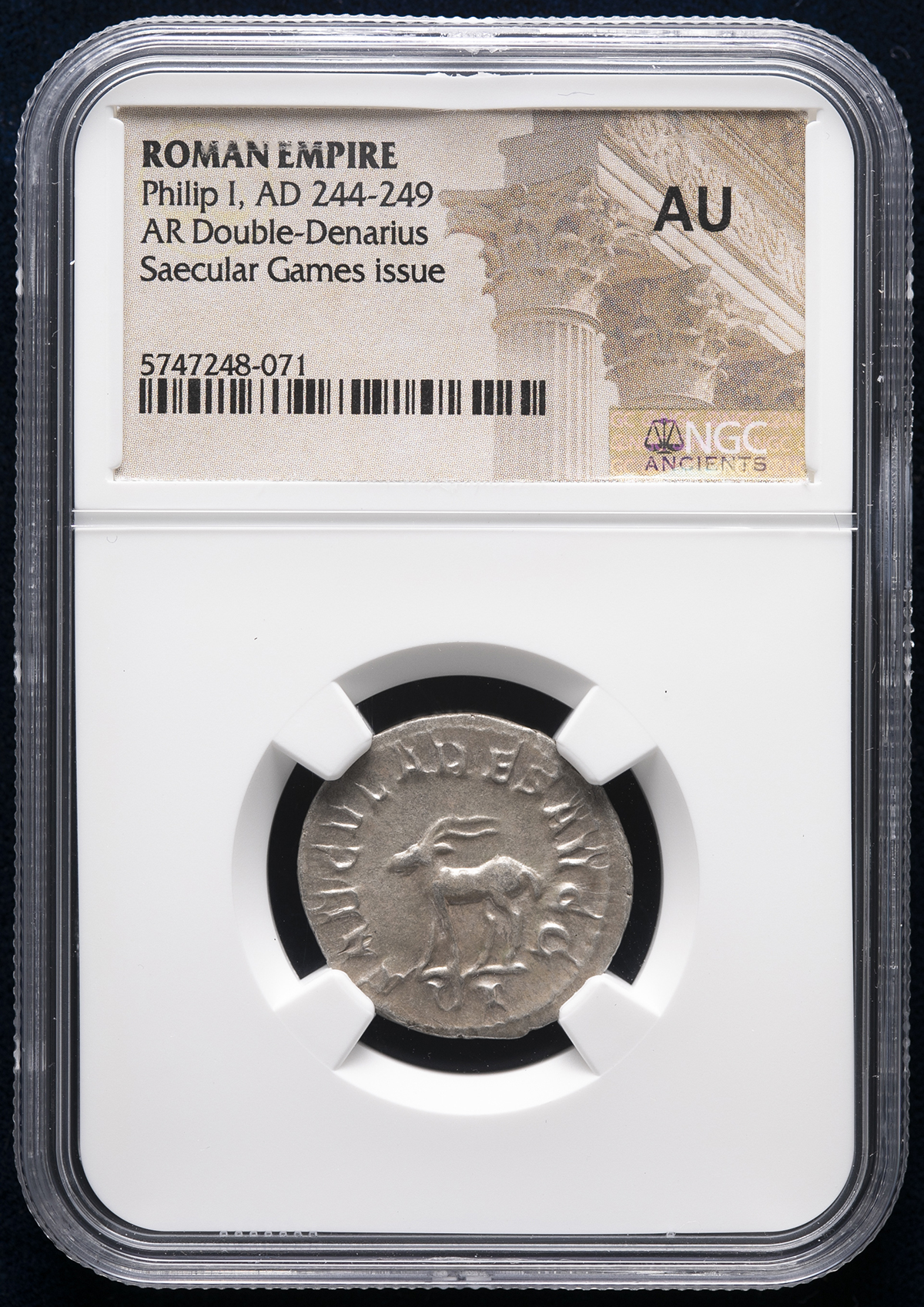 NGC XF ローマ帝国紀元244-249年 Philip Iアンティークコイン