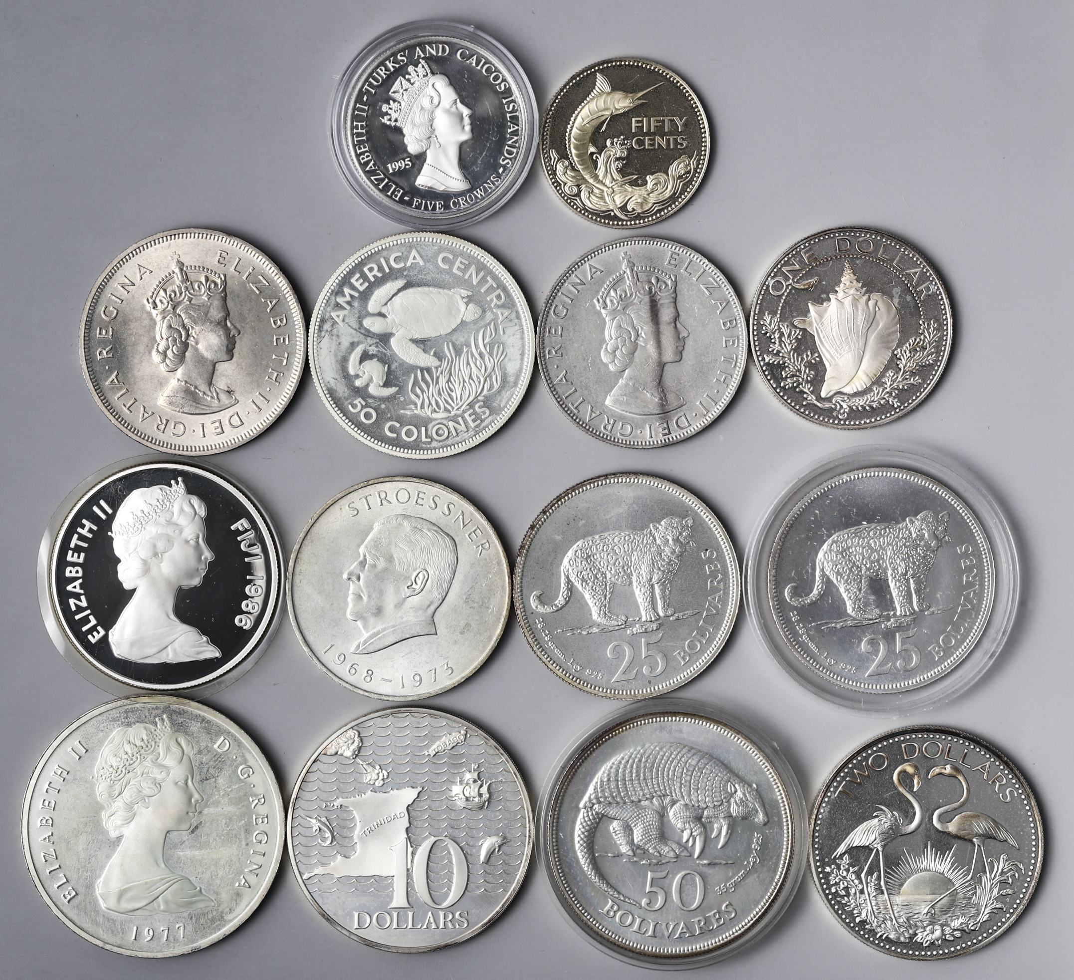 貨幣博物館 | Lot of Middle ＆South American silver coins