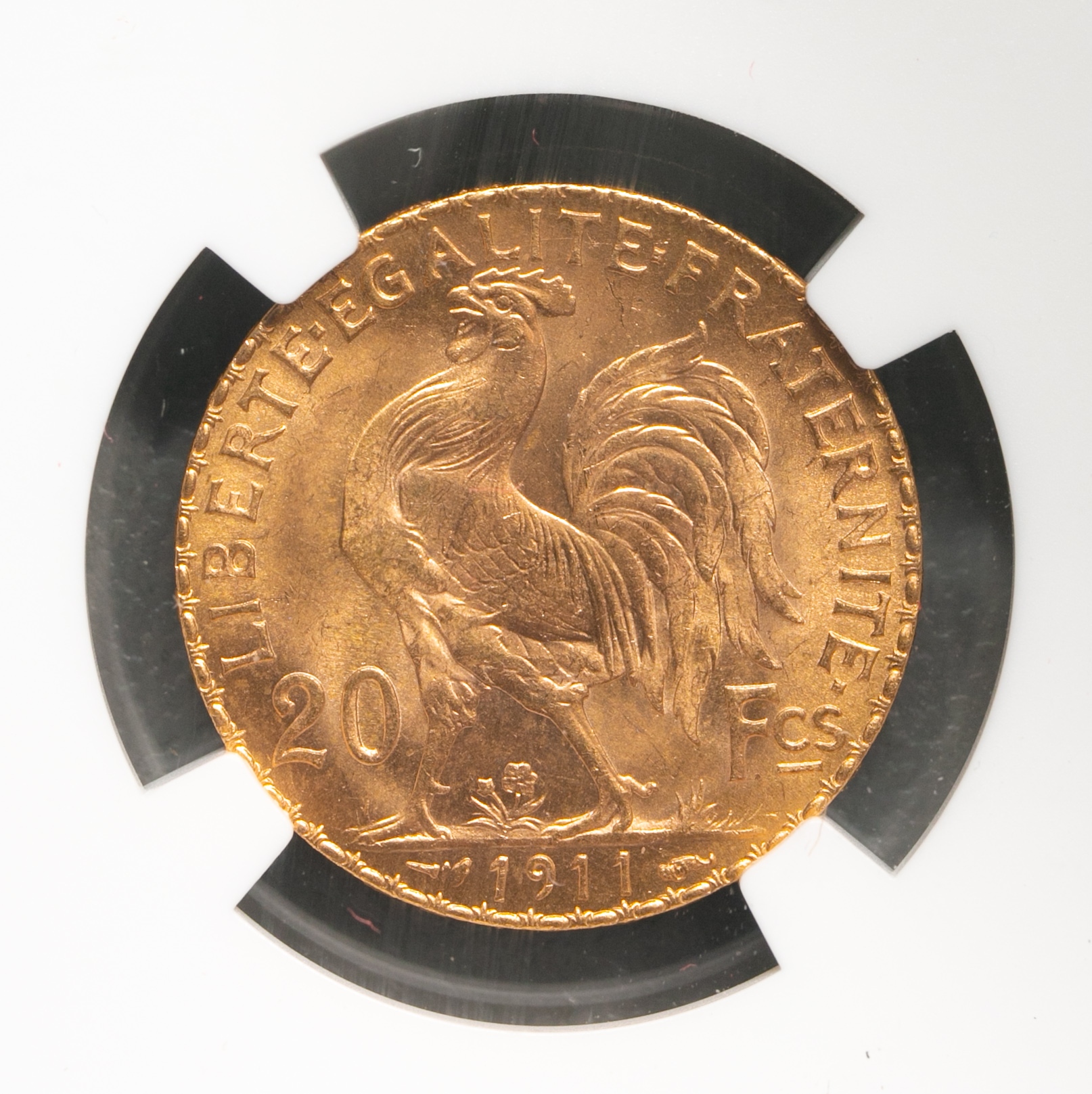 Auction France 3rd Rep 第三共和政 1870 1940 francs 1911a Ngc Ms66