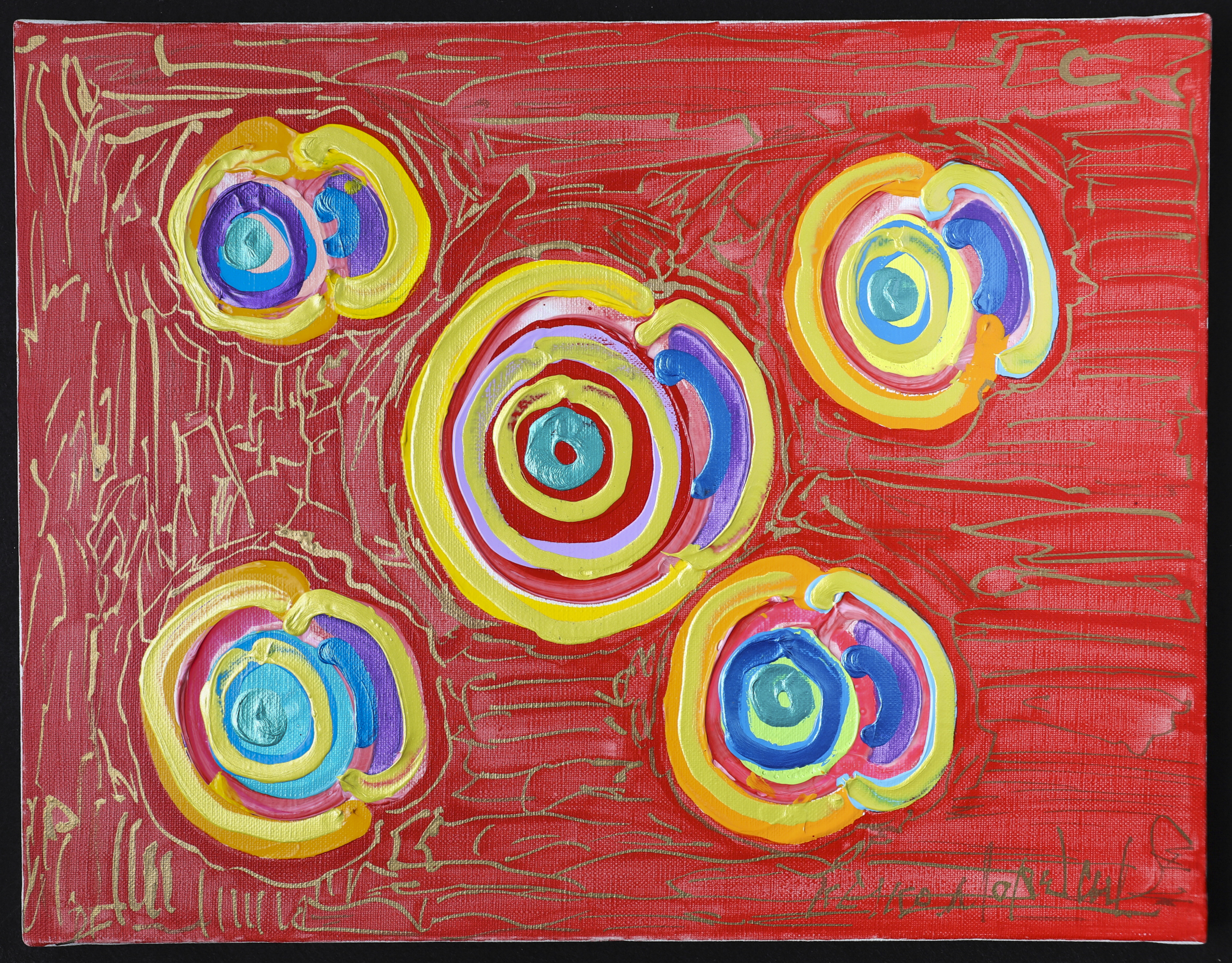 絵画　【桃】 桃」 by m-t｜Artmeter｜暮らしを彩るアートが、きっと見つかる