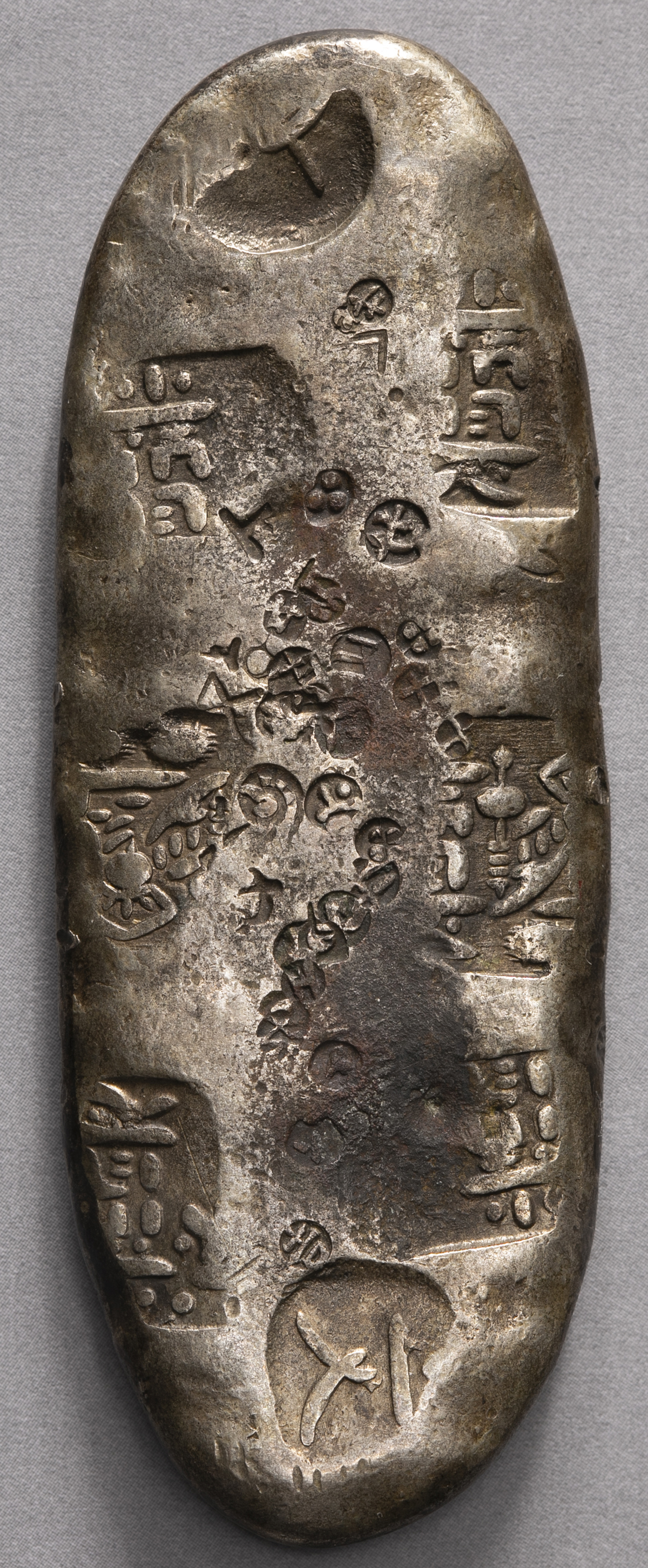 限时竞拍,日本元文丁銀Genbun Chogin 元文元年~文政元年（1736-1818）
