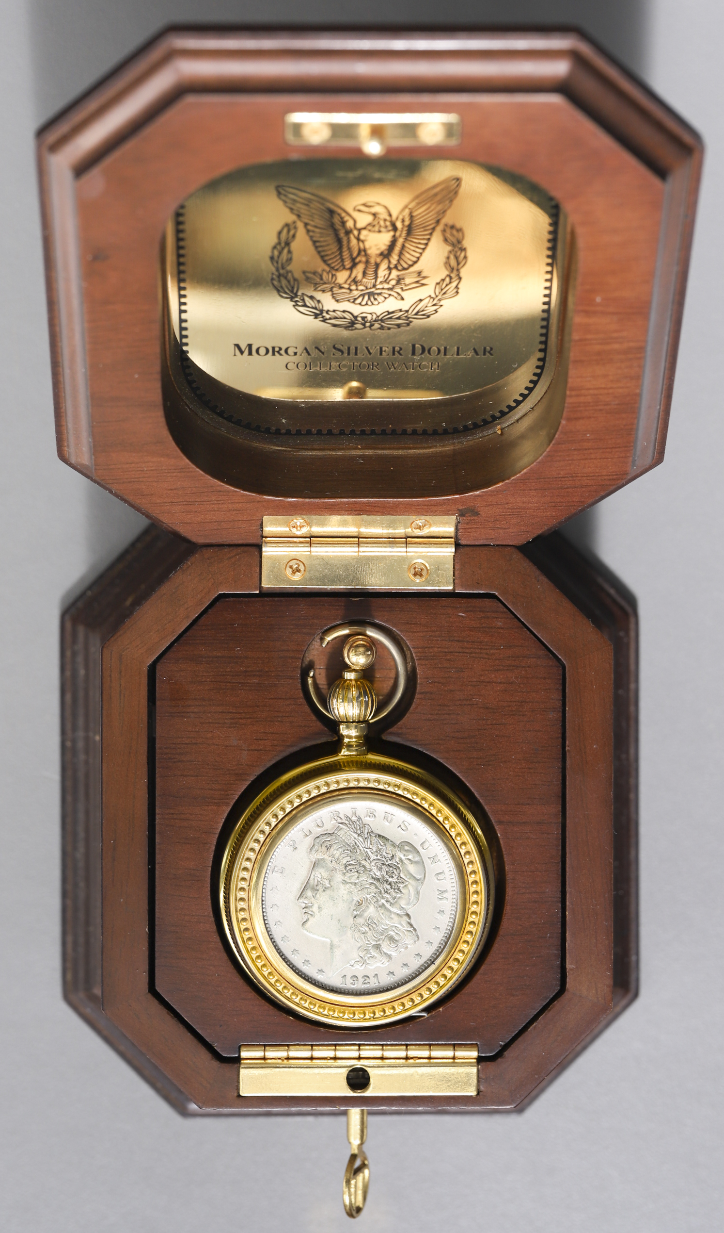 貨幣博物館 | POCKET WATCH 懐中時計 Morgan Silver Dollar 1921