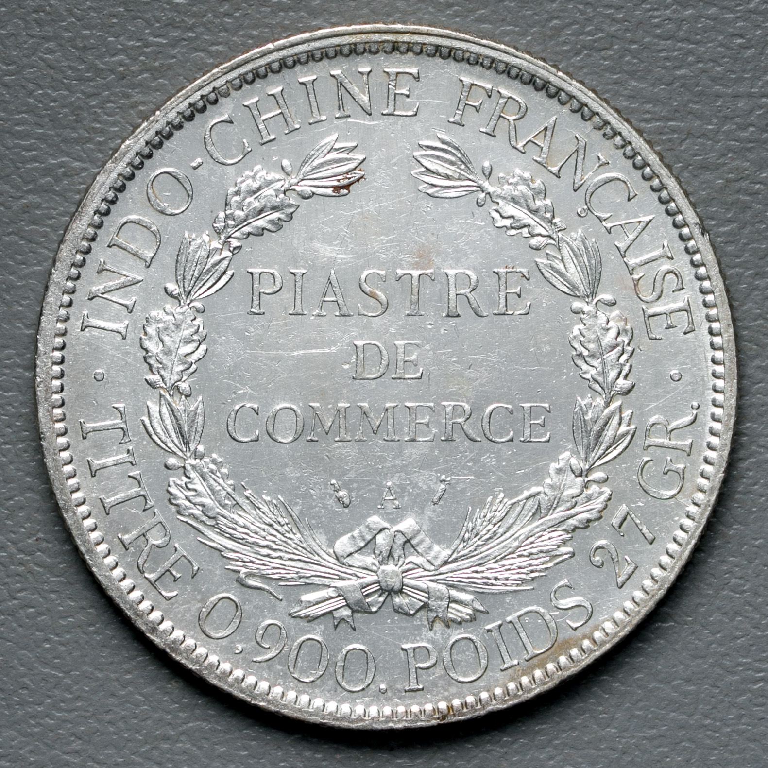 1491.　フランス領　インドシナ　 貿易銀貨　レプリカ品　？　詳細不明 正規品質保証】 1491. フランス領 詳細不明 ？ レプリカ品 貿易
