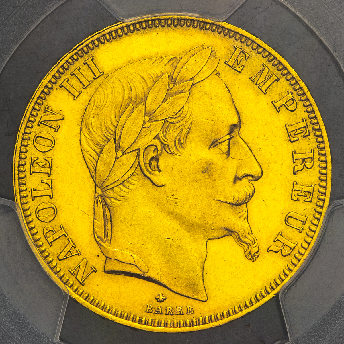 フランス ナポレオン3世 (1852-70) 50フラン金貨