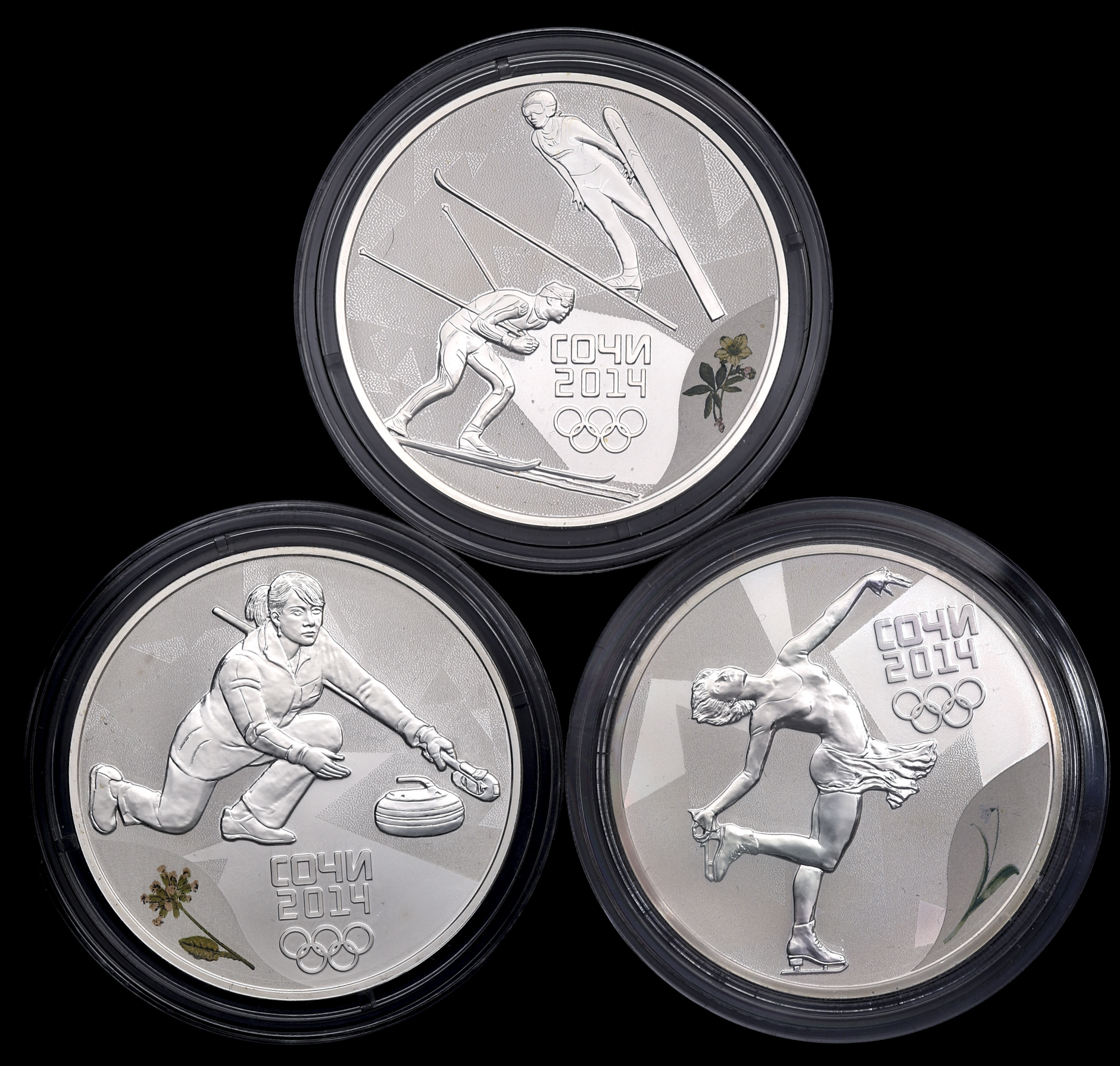 ソチオリンピック 記念金貨3種セット - その他