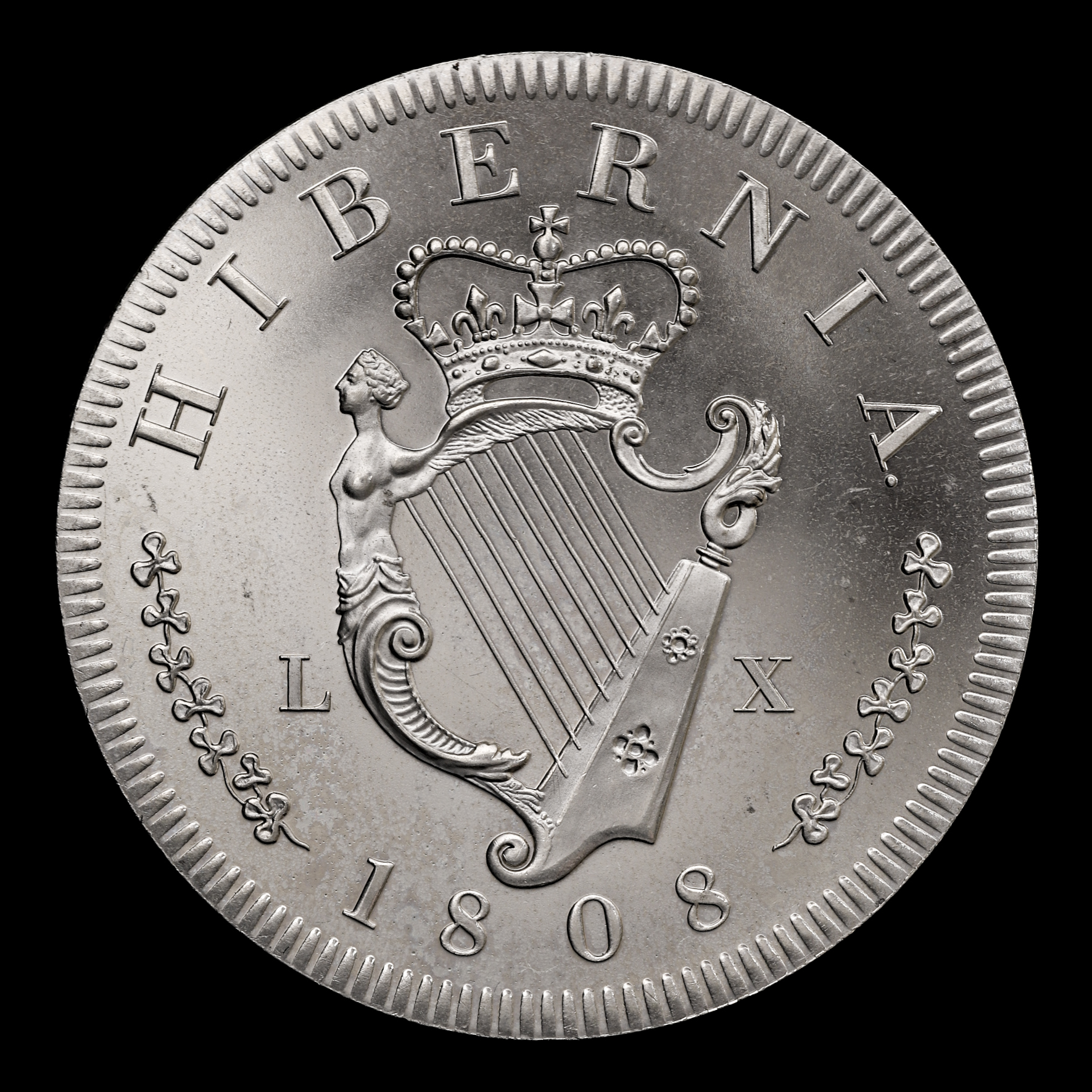 貨幣博物館 | IRELAND アイルランド Retro pattern 1808 ジョージ３世