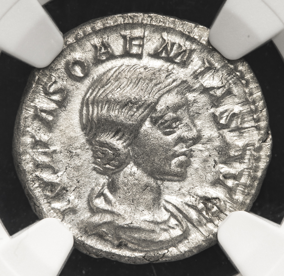 貨幣博物館 | Roman Empire ローマ帝国 AR Denarius Julia Soaemias